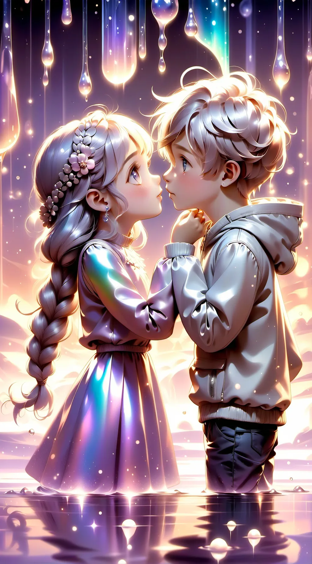 ai character: Lilly and luke background