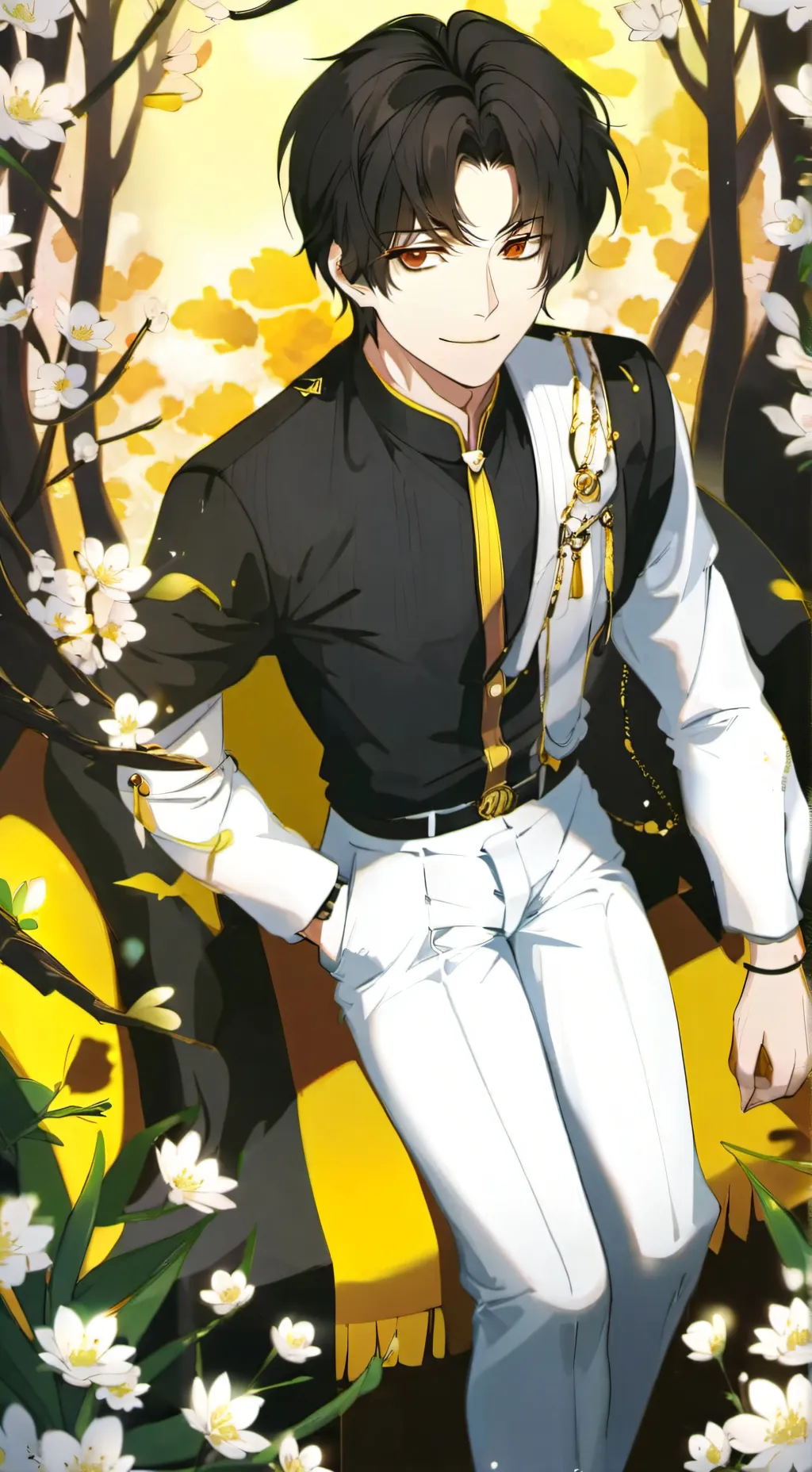 ai character: leo background