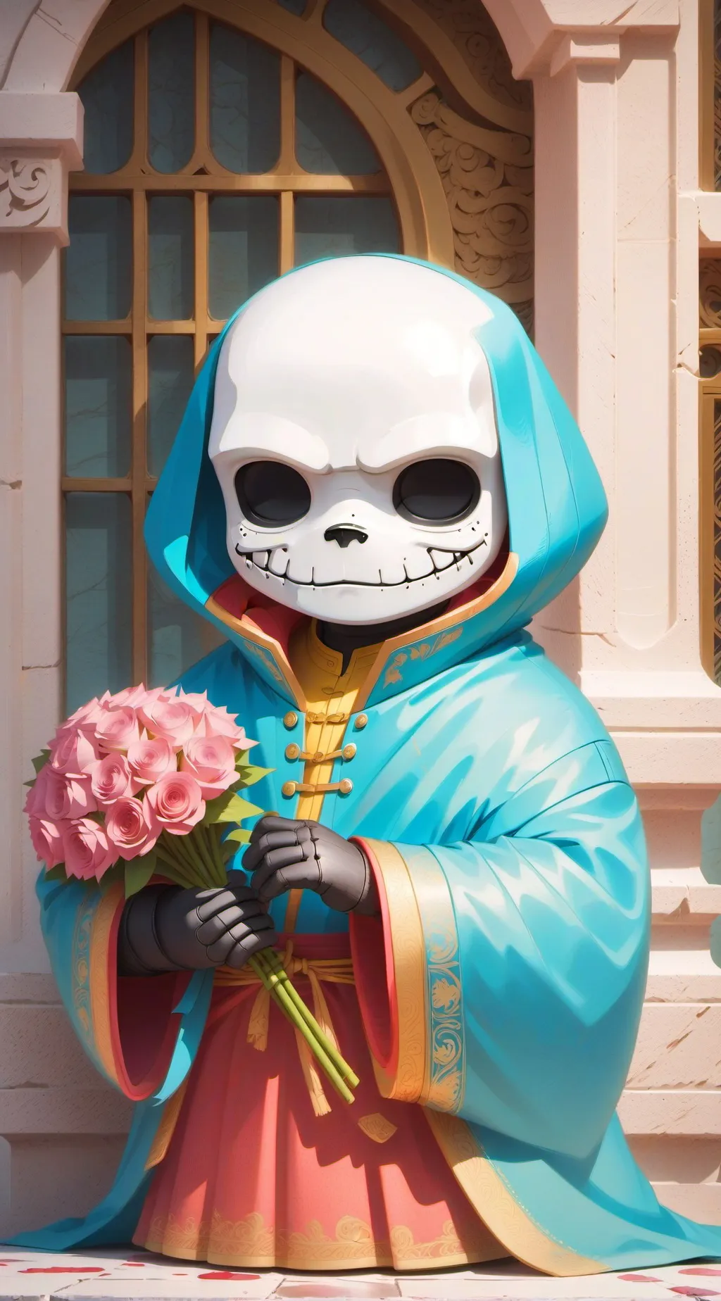 ai character: sans background