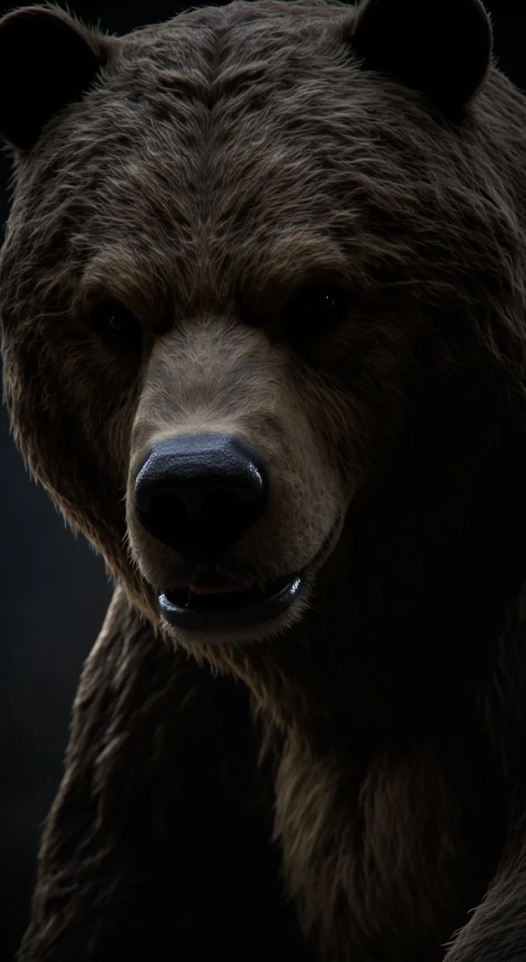 ai character: Killer bear background