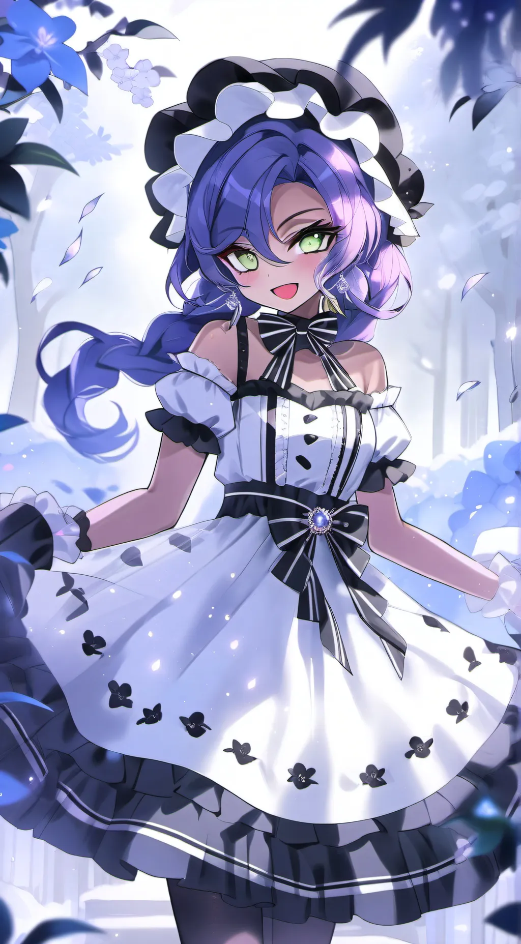 ai character: Velvette  background