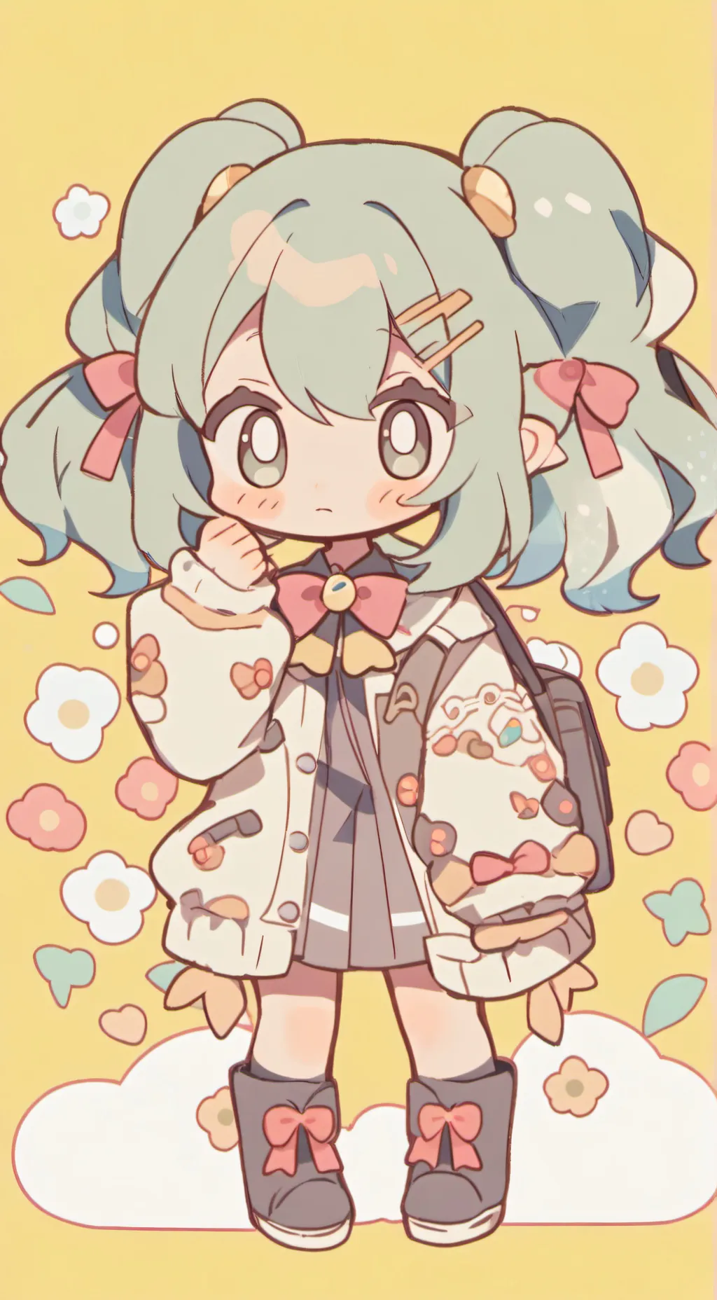 ai character: MHA déménagement background