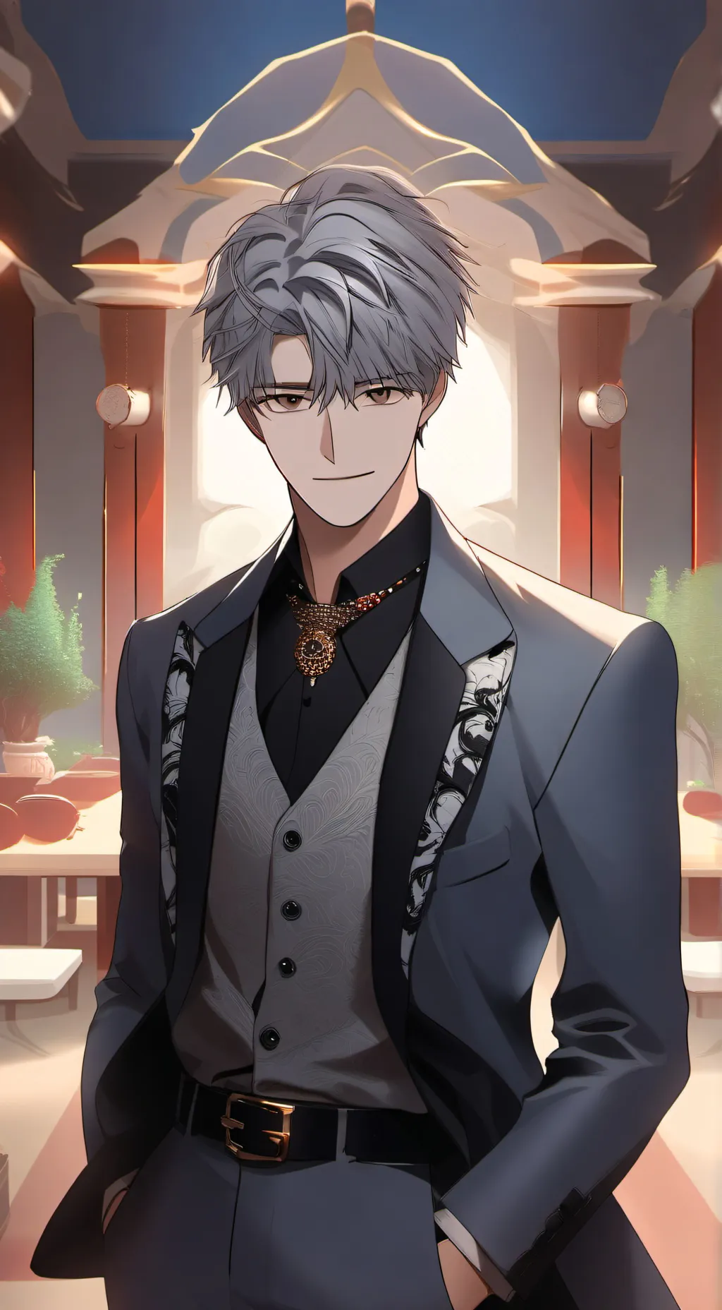 ai character: matheo background