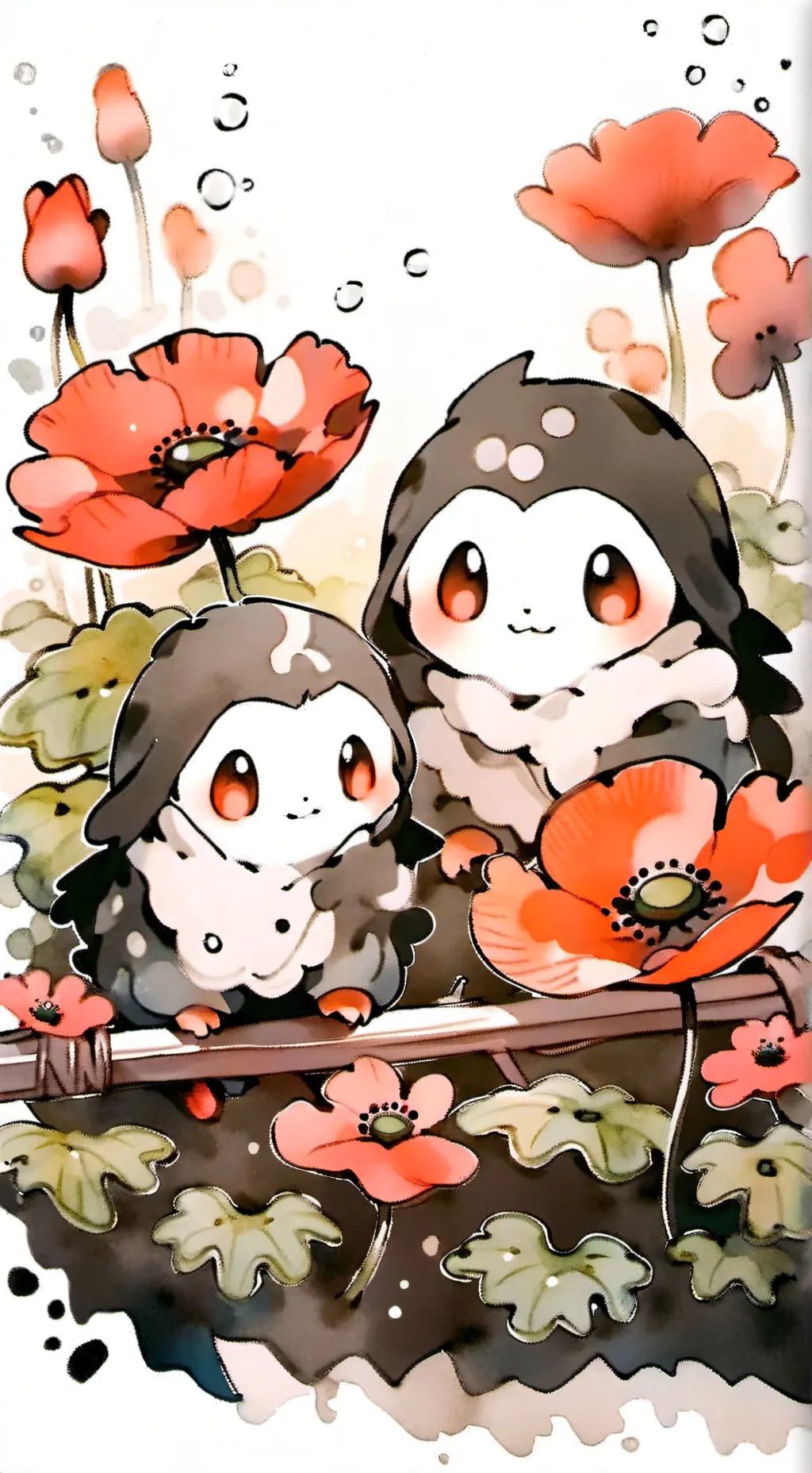 ai character: Nightmare critters background