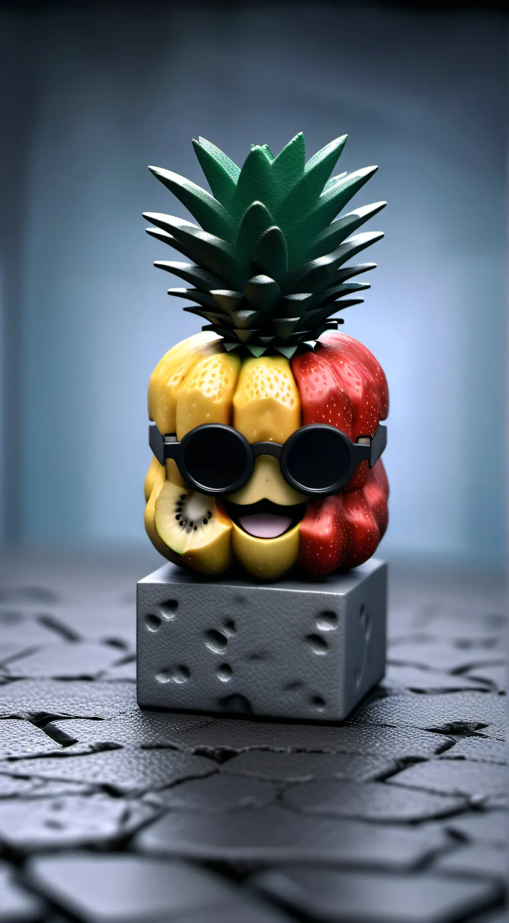 ai character: GRAVITY REWORK  background