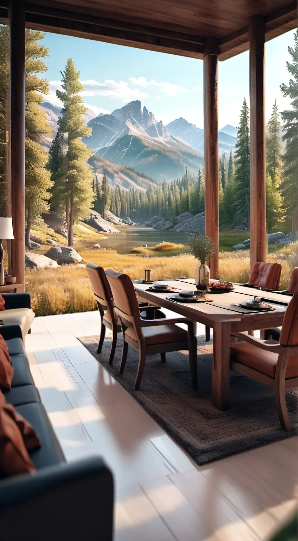 ai character: Yellowstone  background