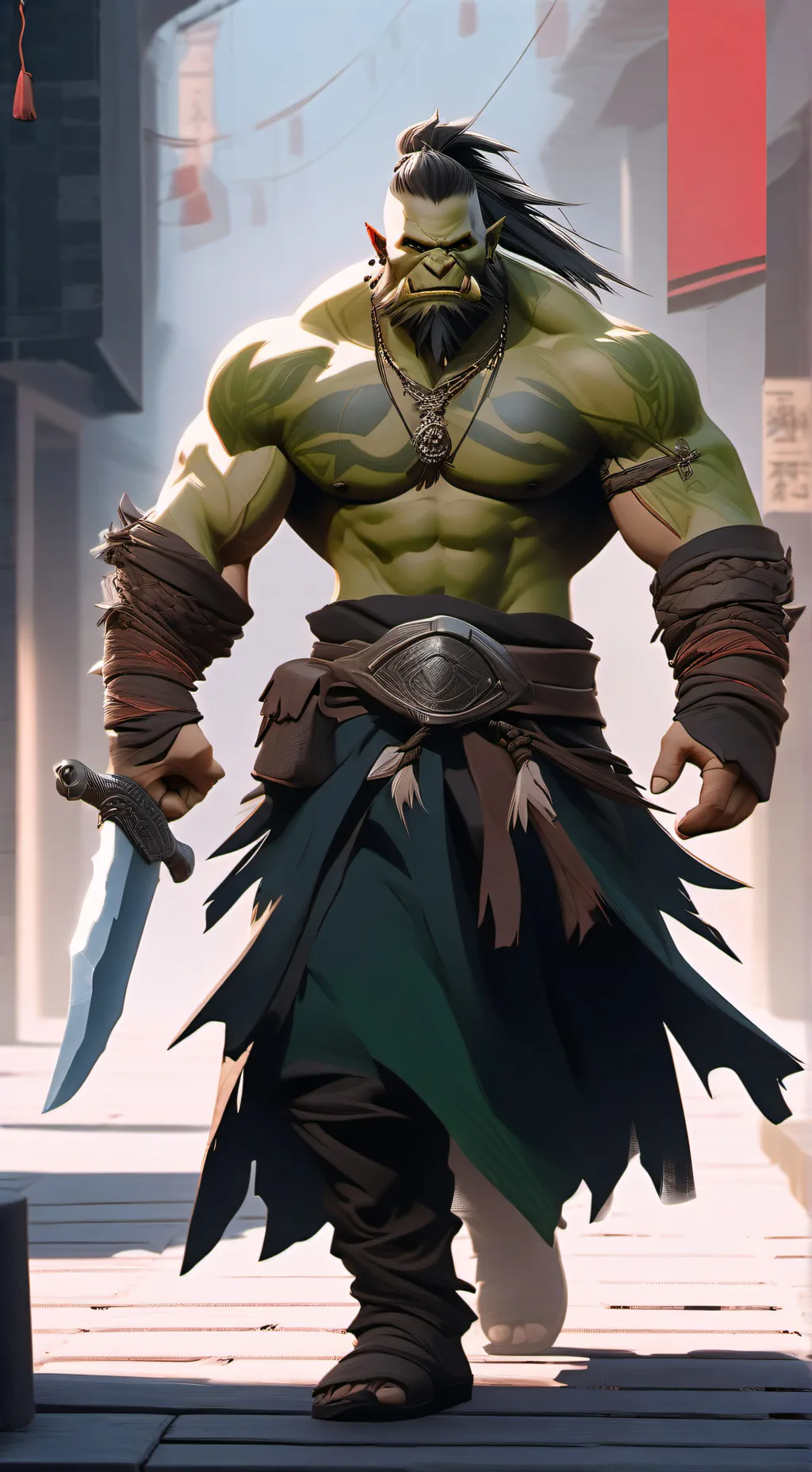 ai character: Thagorz Buzgoburak background