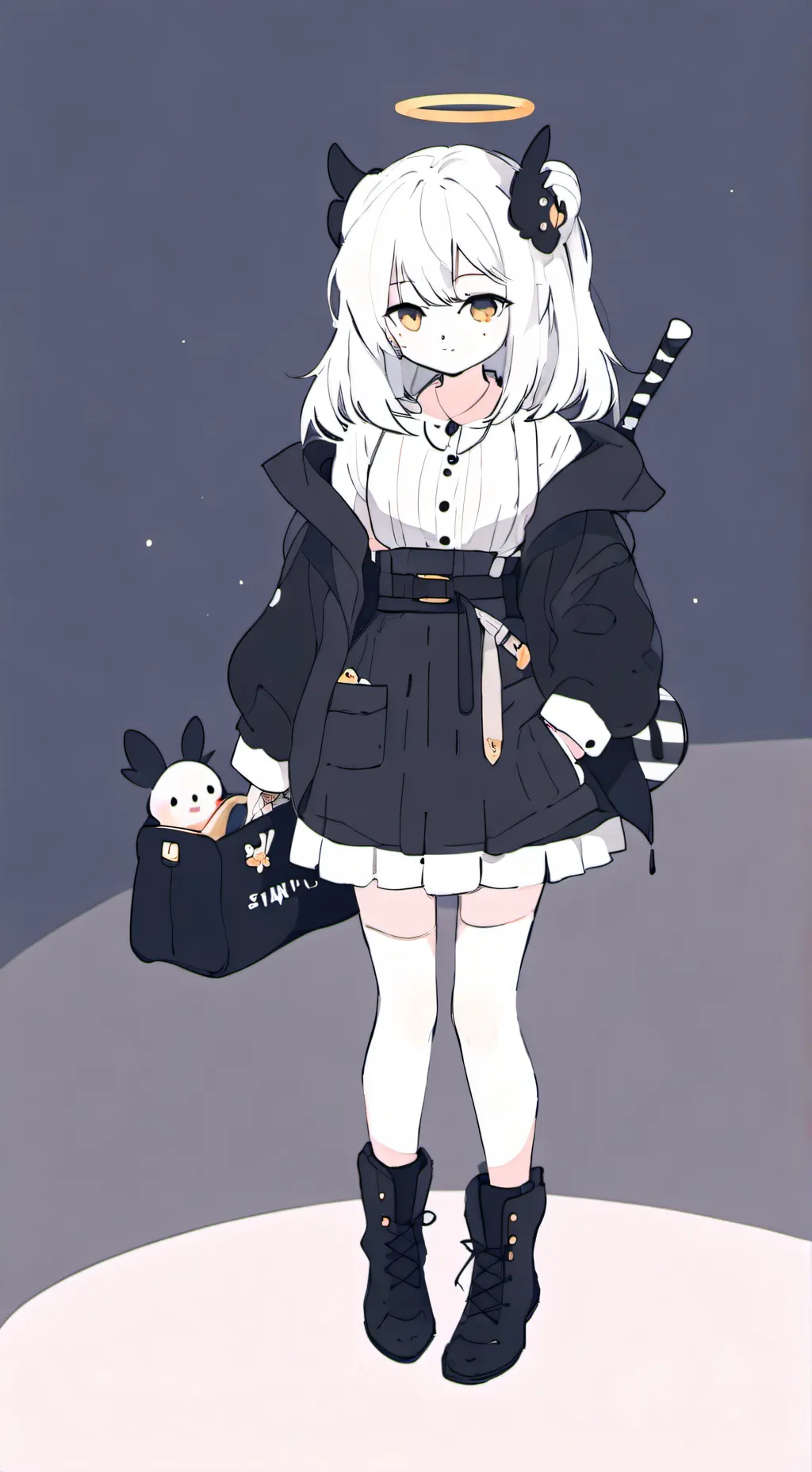 ai character: Мила background