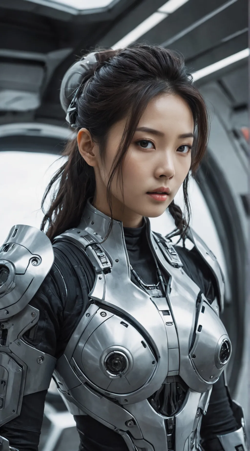 ai character: Capitã Hana Moon background