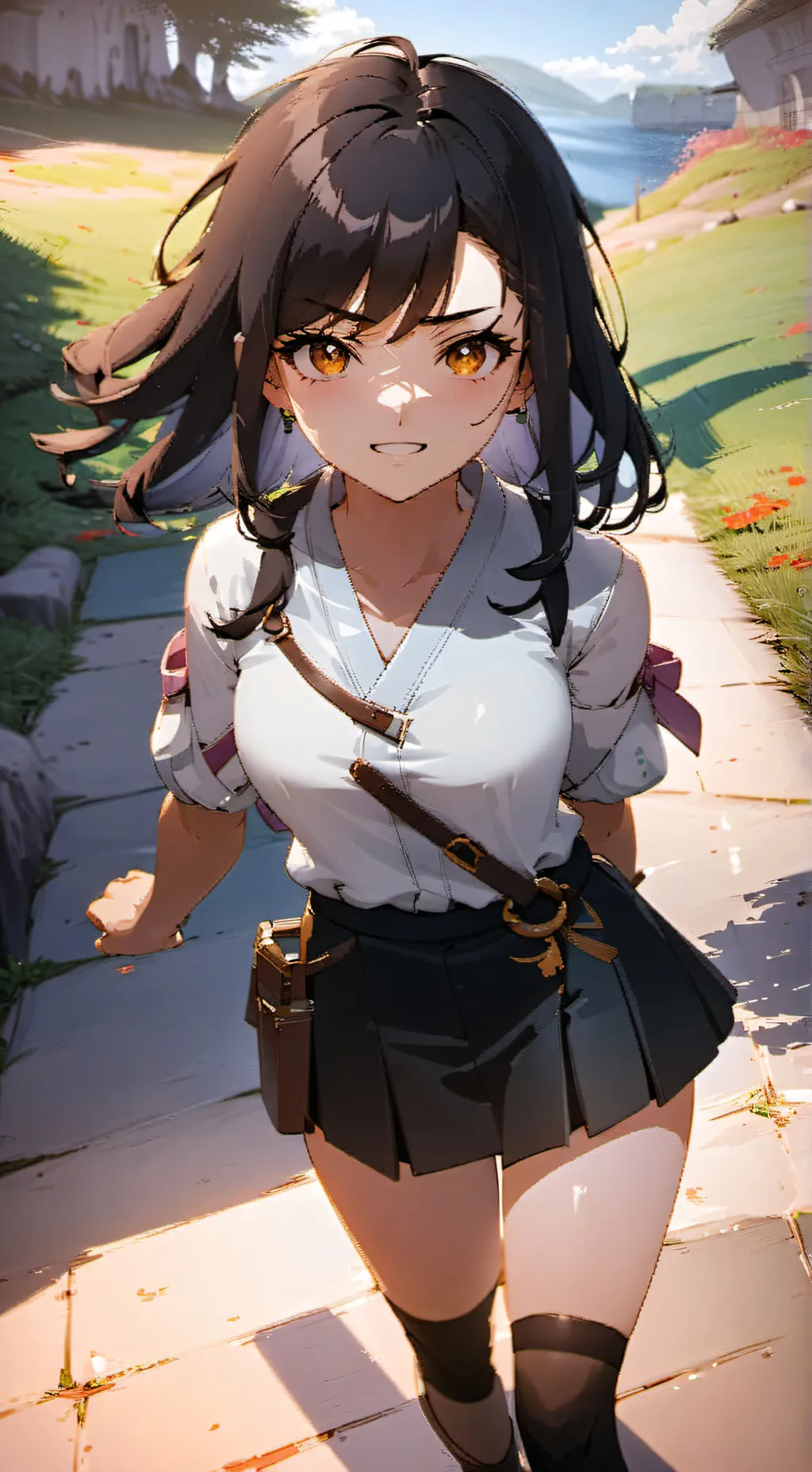 ai character: Elara background