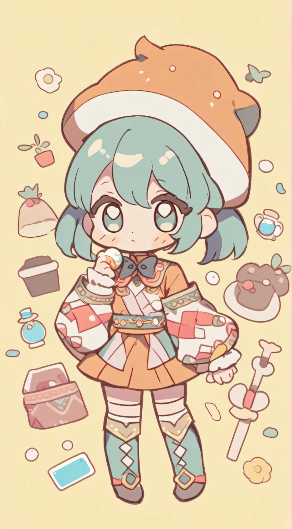 ai character: mundo gui torajo  background