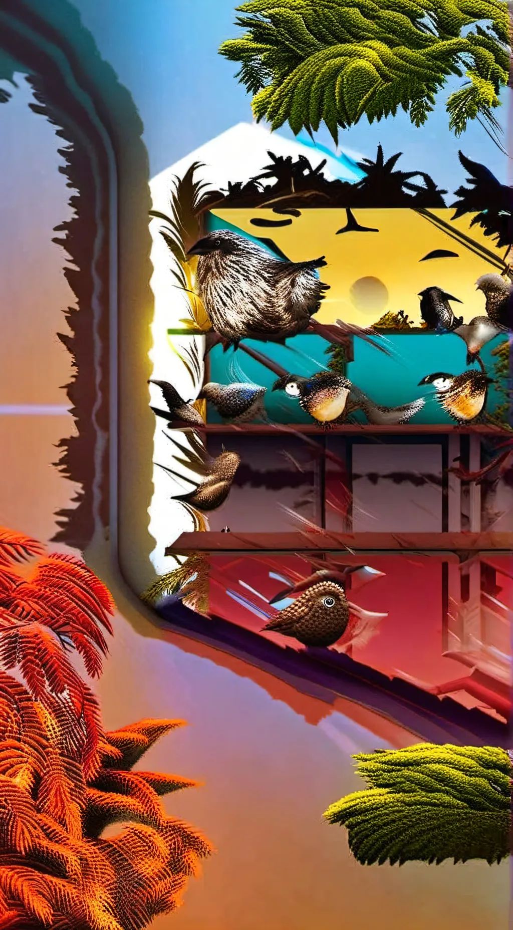 ai character: Demon slayer background