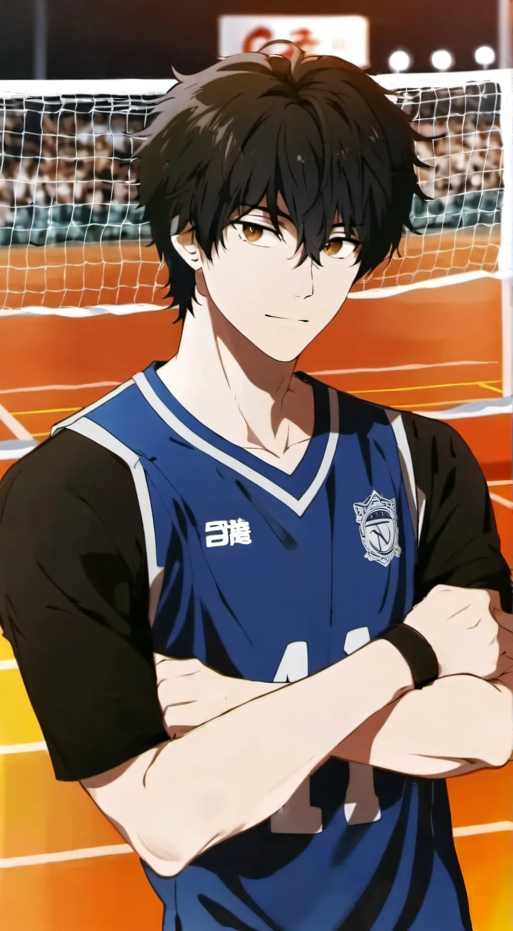 ai character: Jin🇰🇷🏐 background