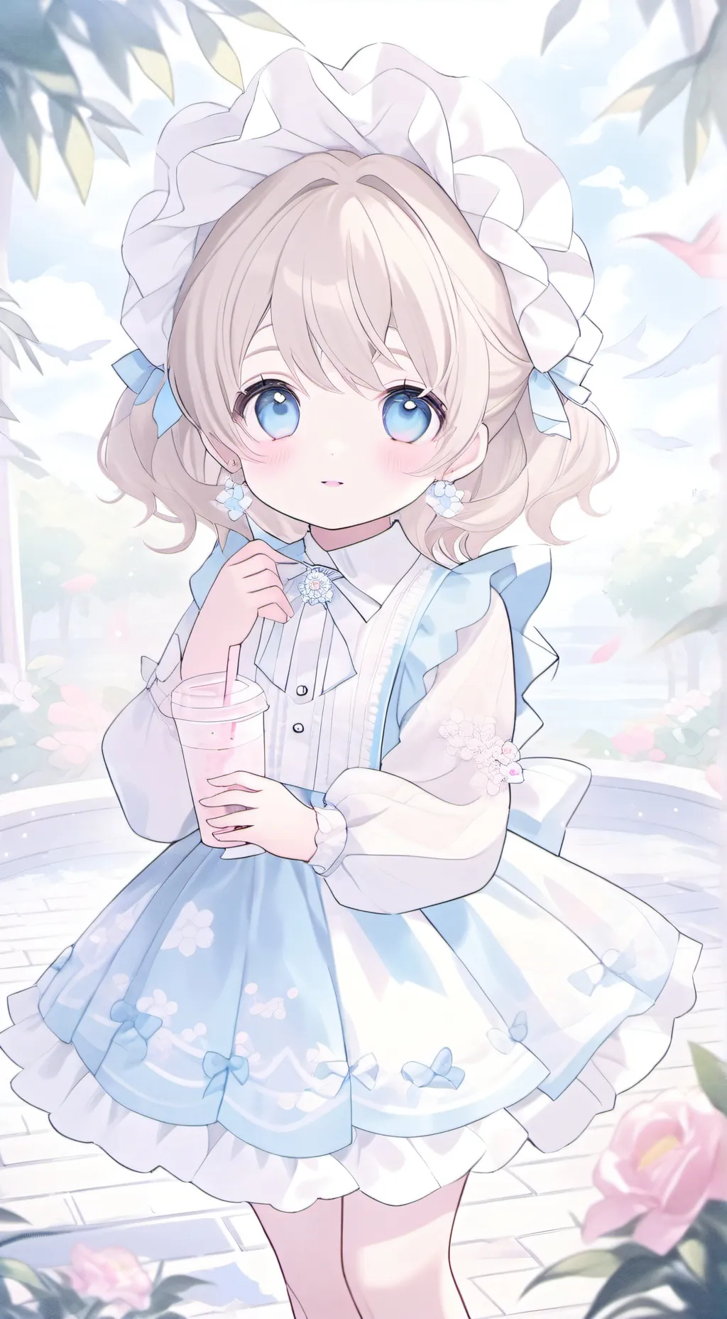 ai character: Primary school  background