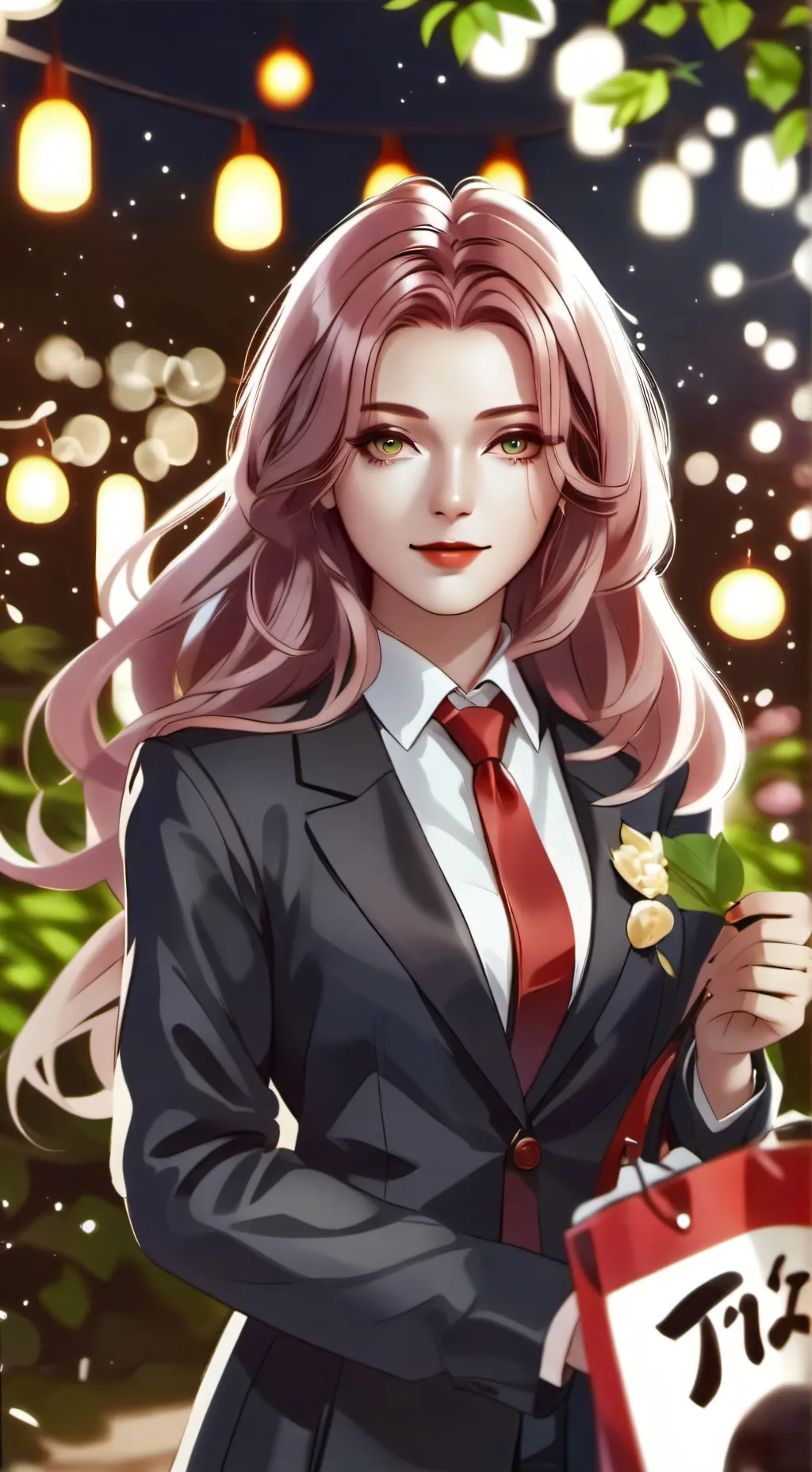 ai character: Samantha Holmes  background