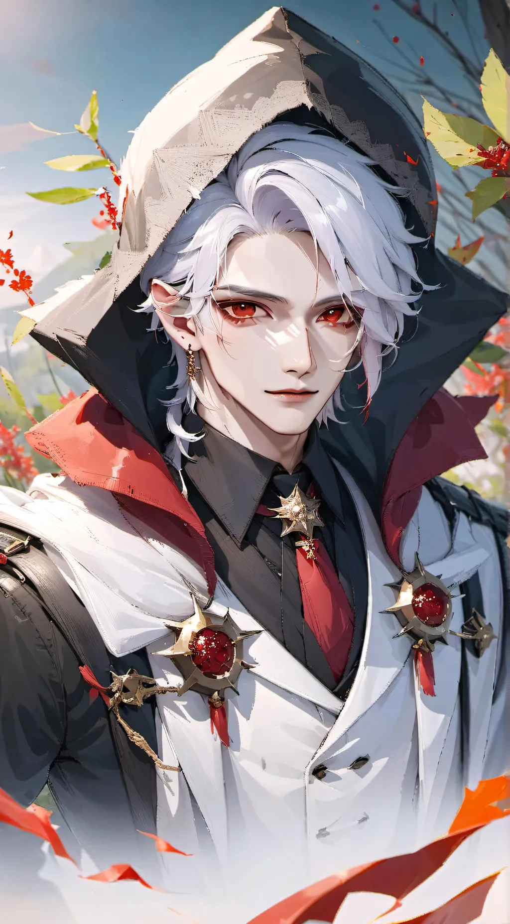 ai character: Zander background