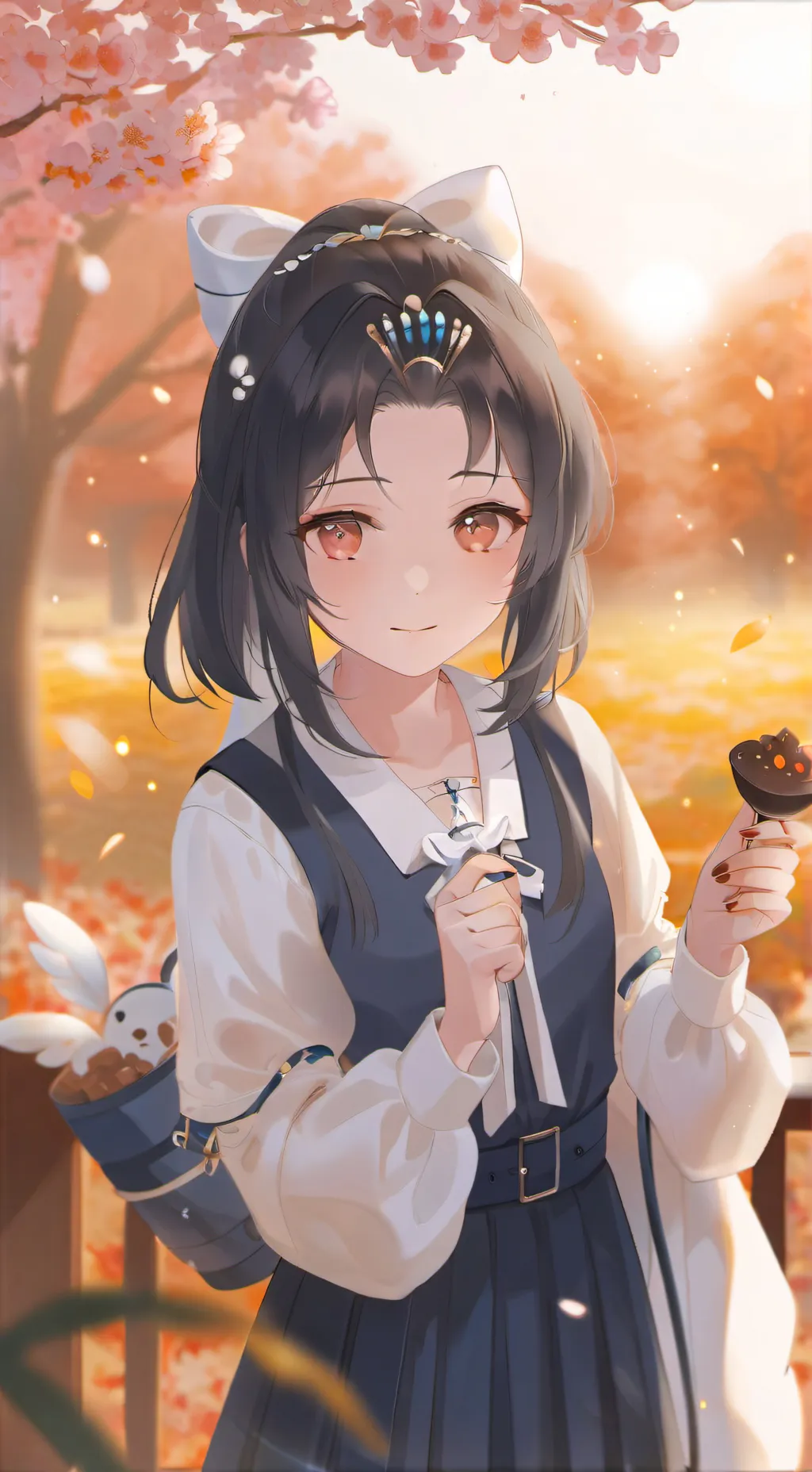 ai character: Мира background