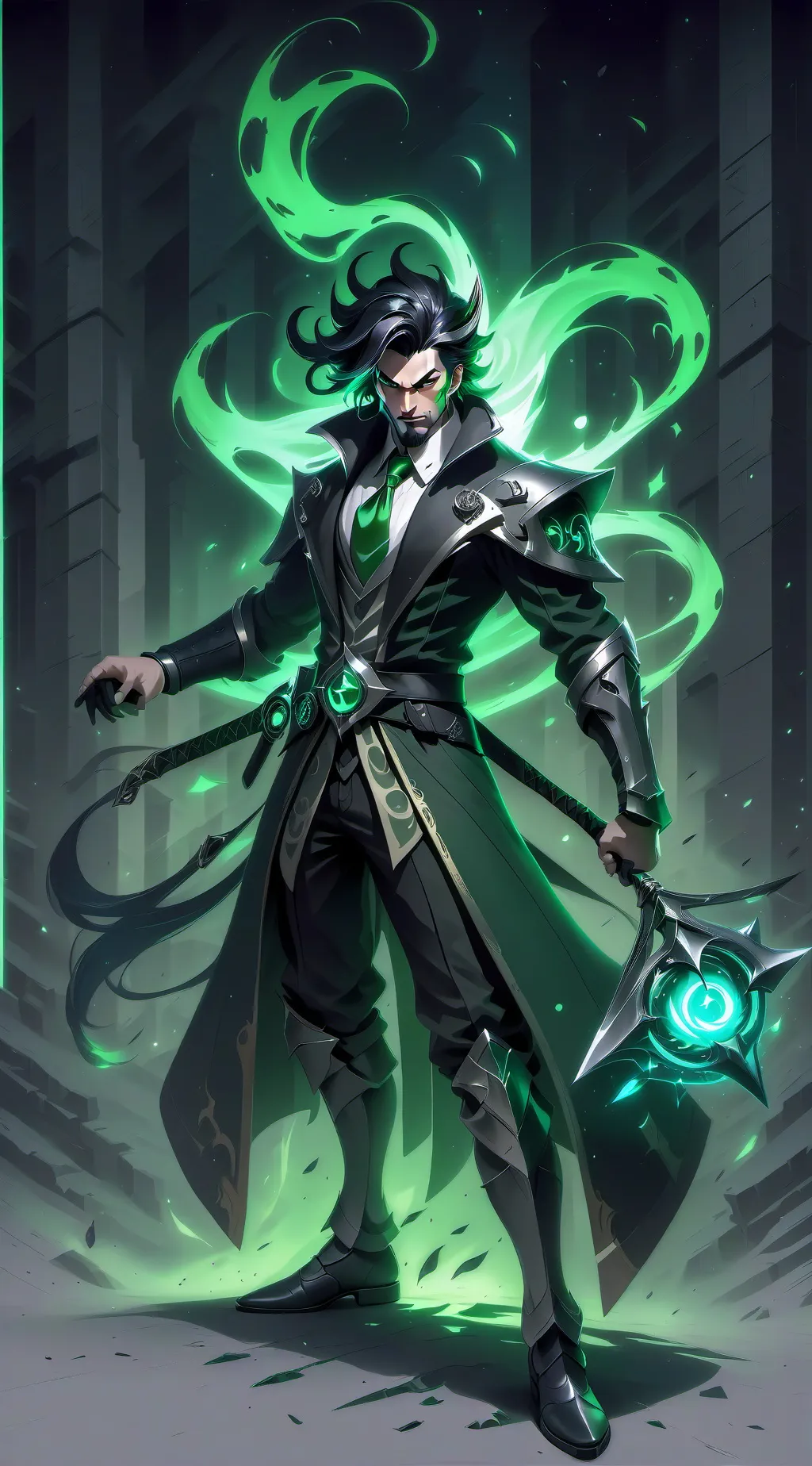 ai character: Streamers leyendas background