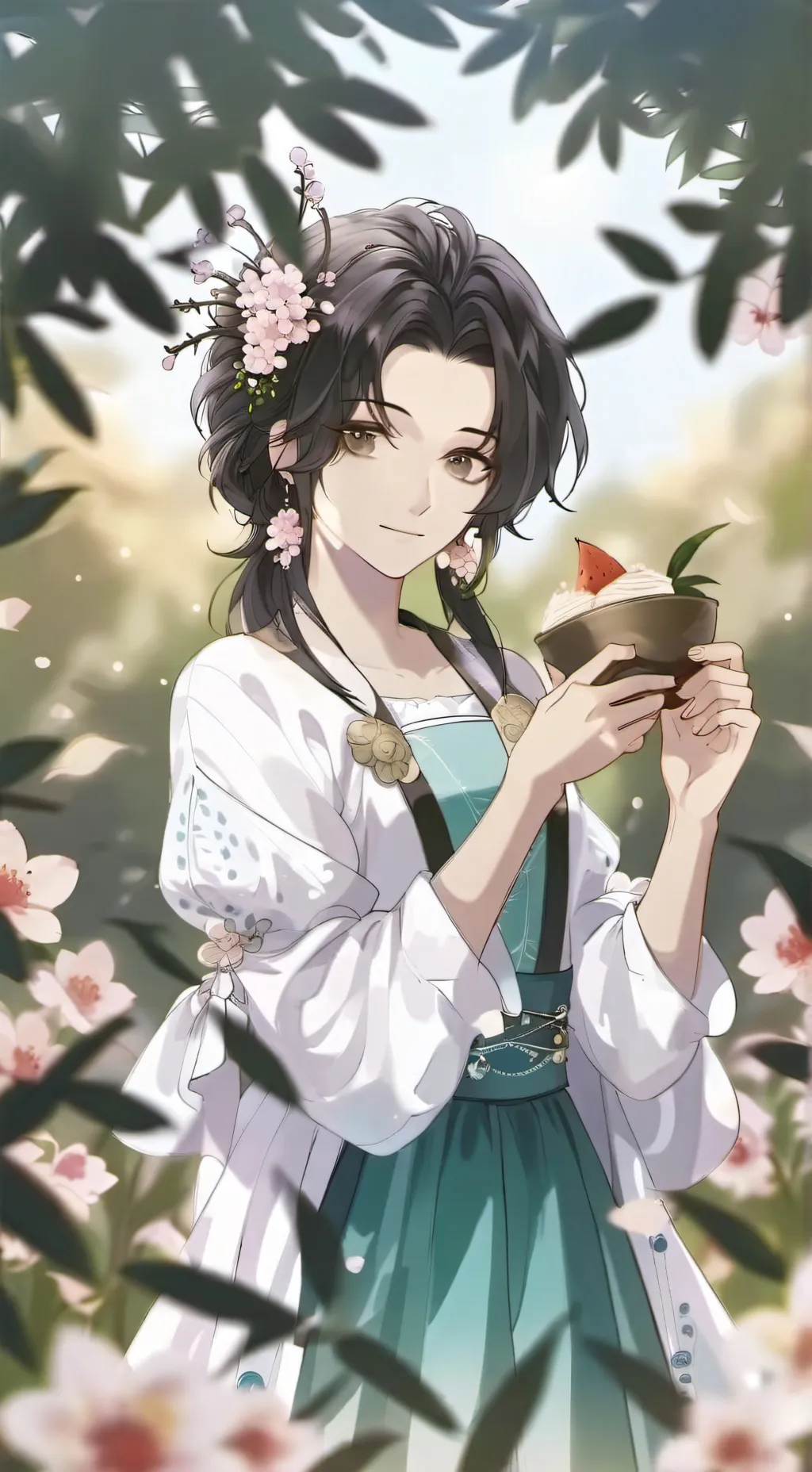 ai character: Ana  background