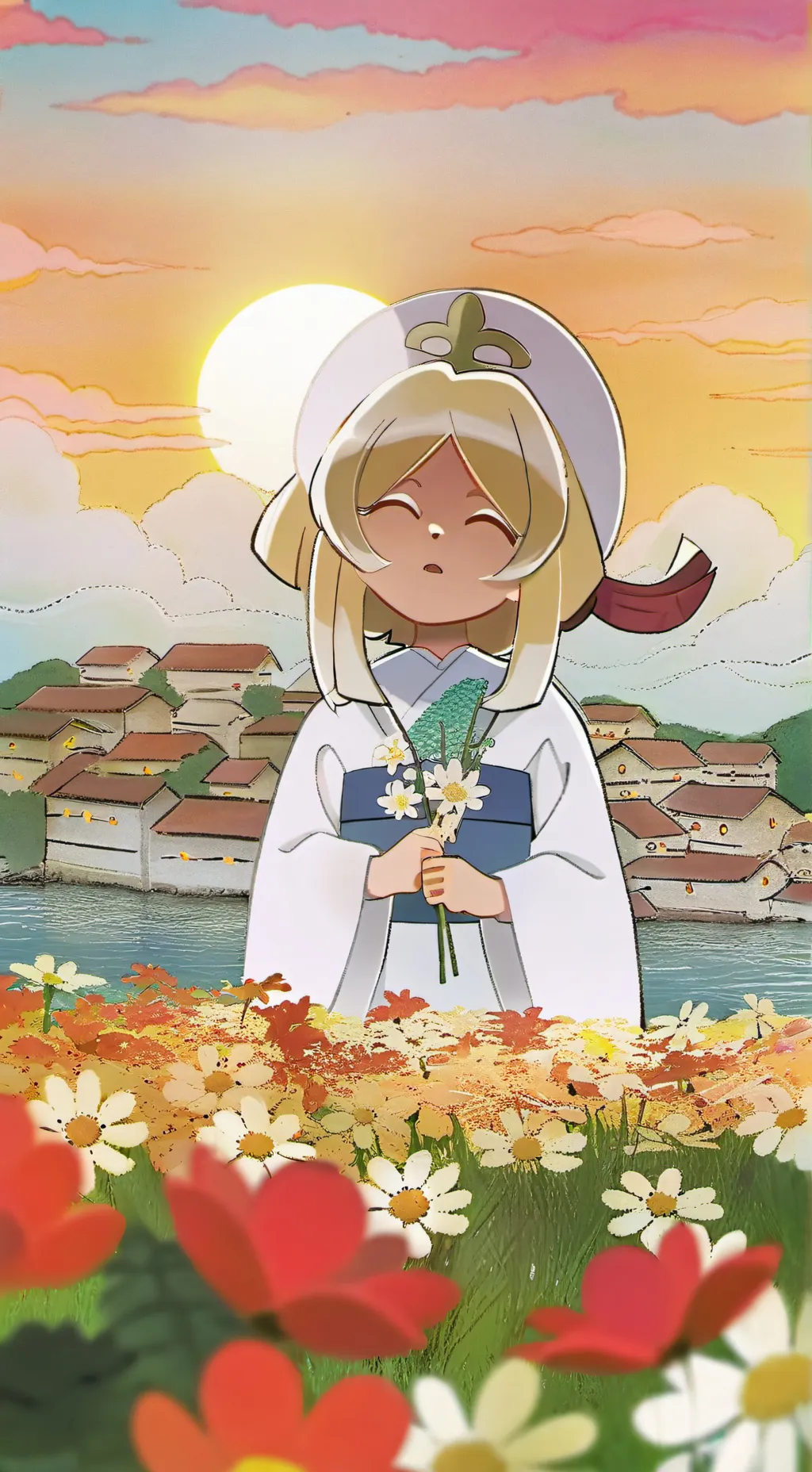 ai character: PVC background