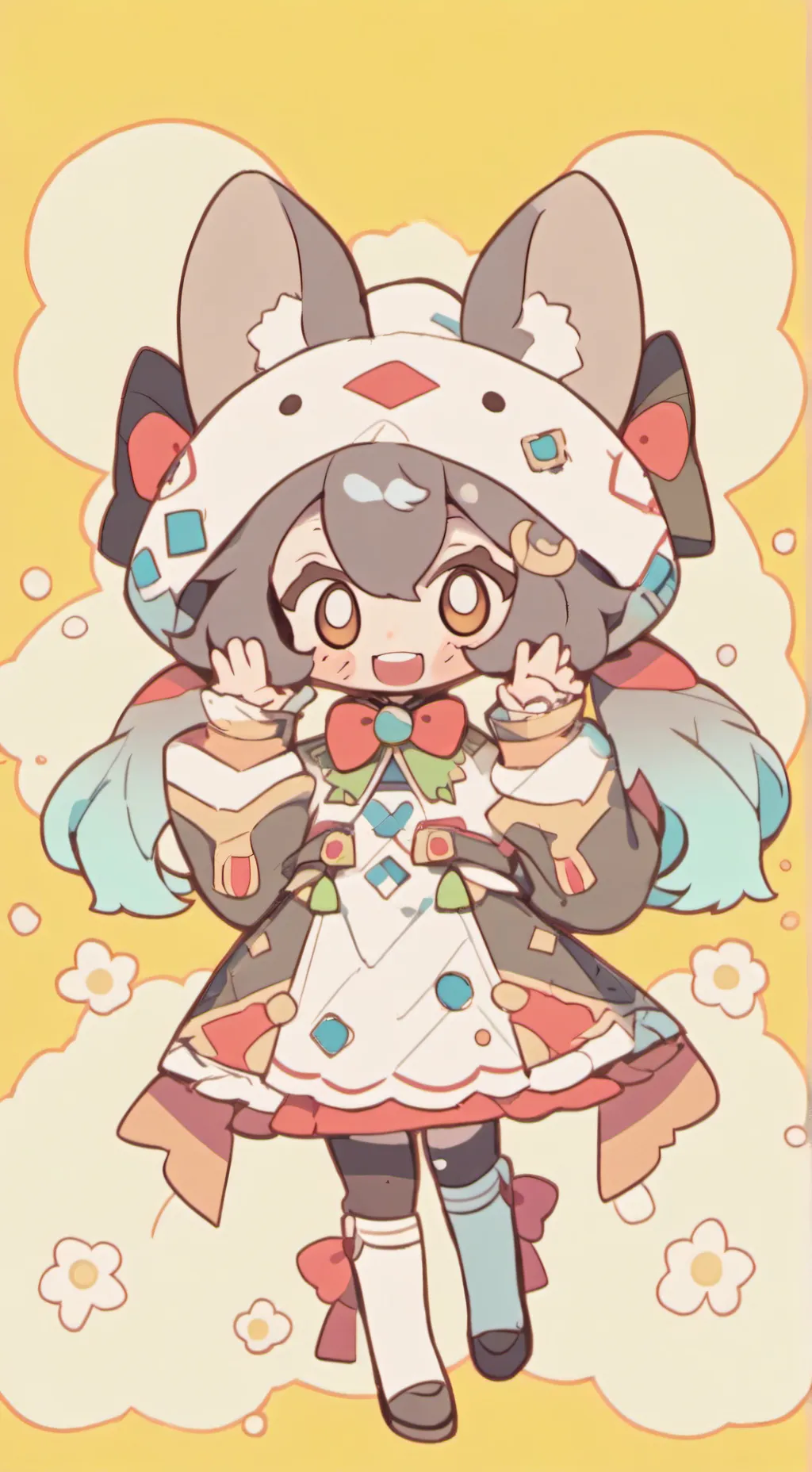 ai character: Undertale background