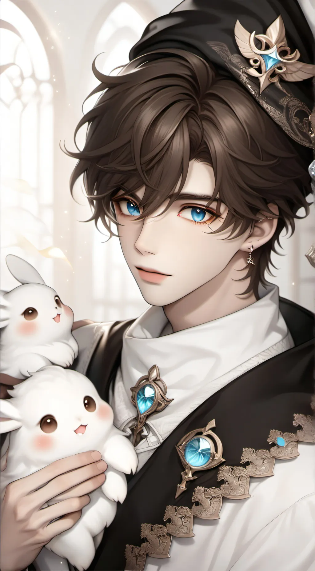 ai character: Viridian background