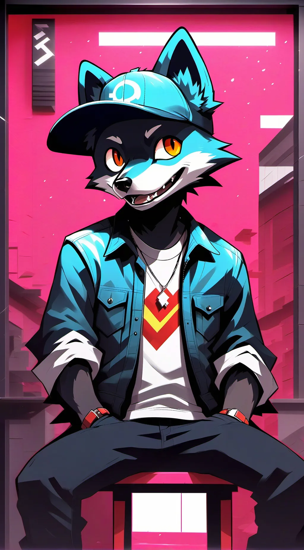 ai character: Волли background