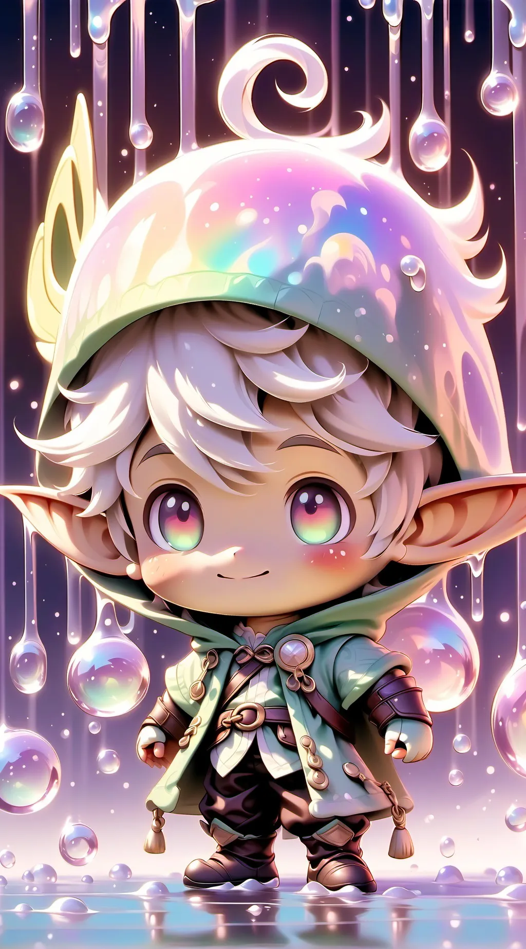 ai character: Cutie Elf! 😍😺 background