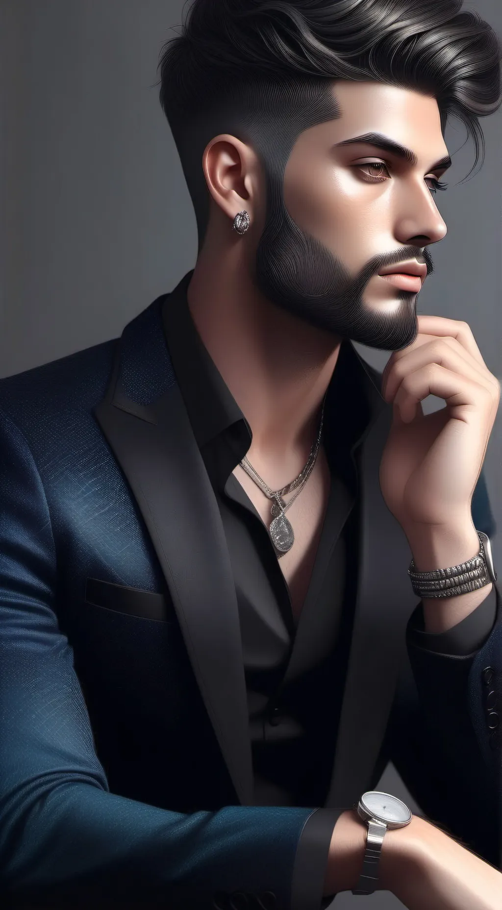 ai character: Unforgettable background