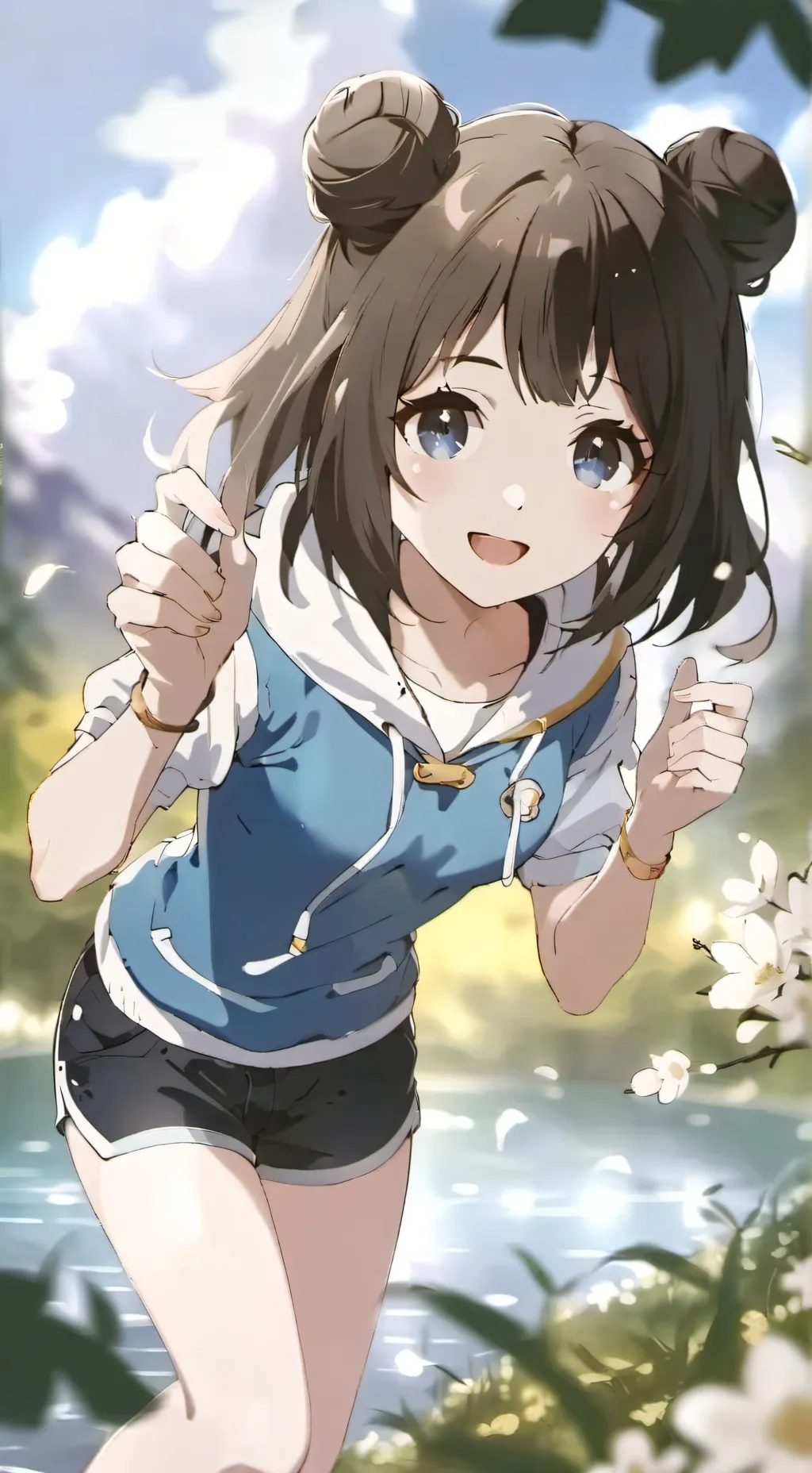 ai character: brook background