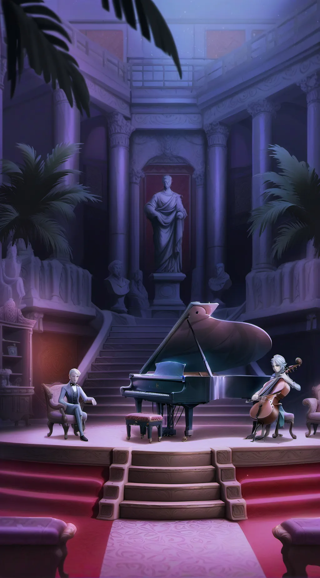 ai character: Poseidon 2005 background