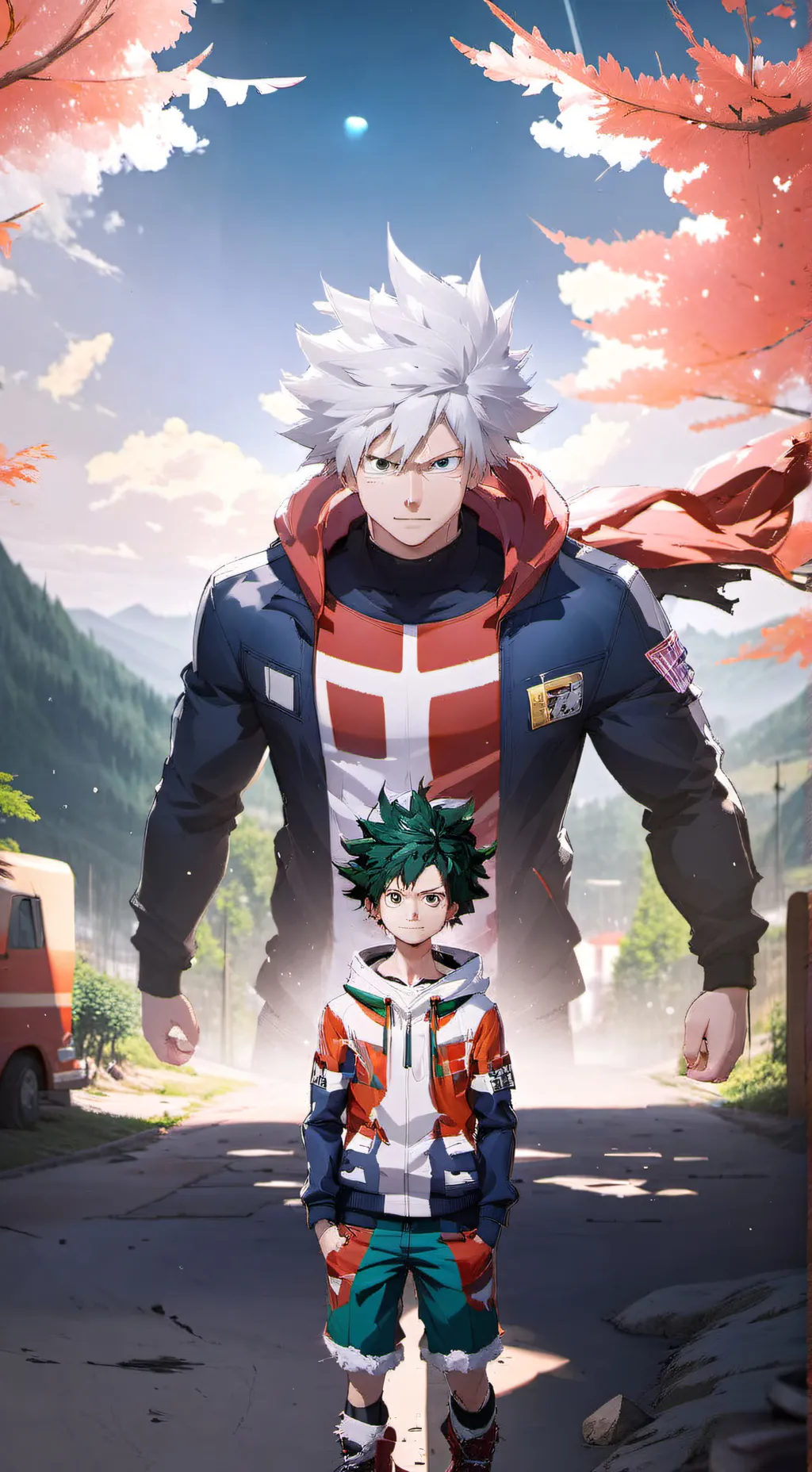 ai character: Bakugou x you background