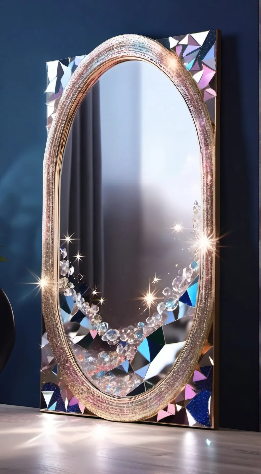 ai character: ✨🪞GlitterHugs🪞✨ background