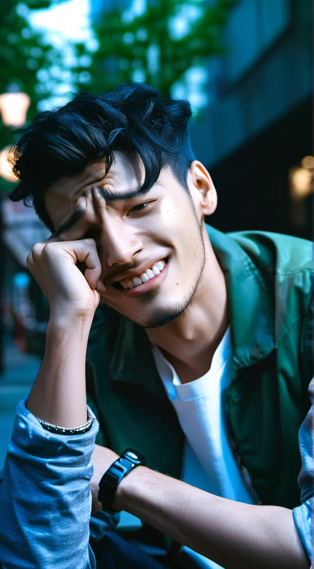 ai character: QUIZ background