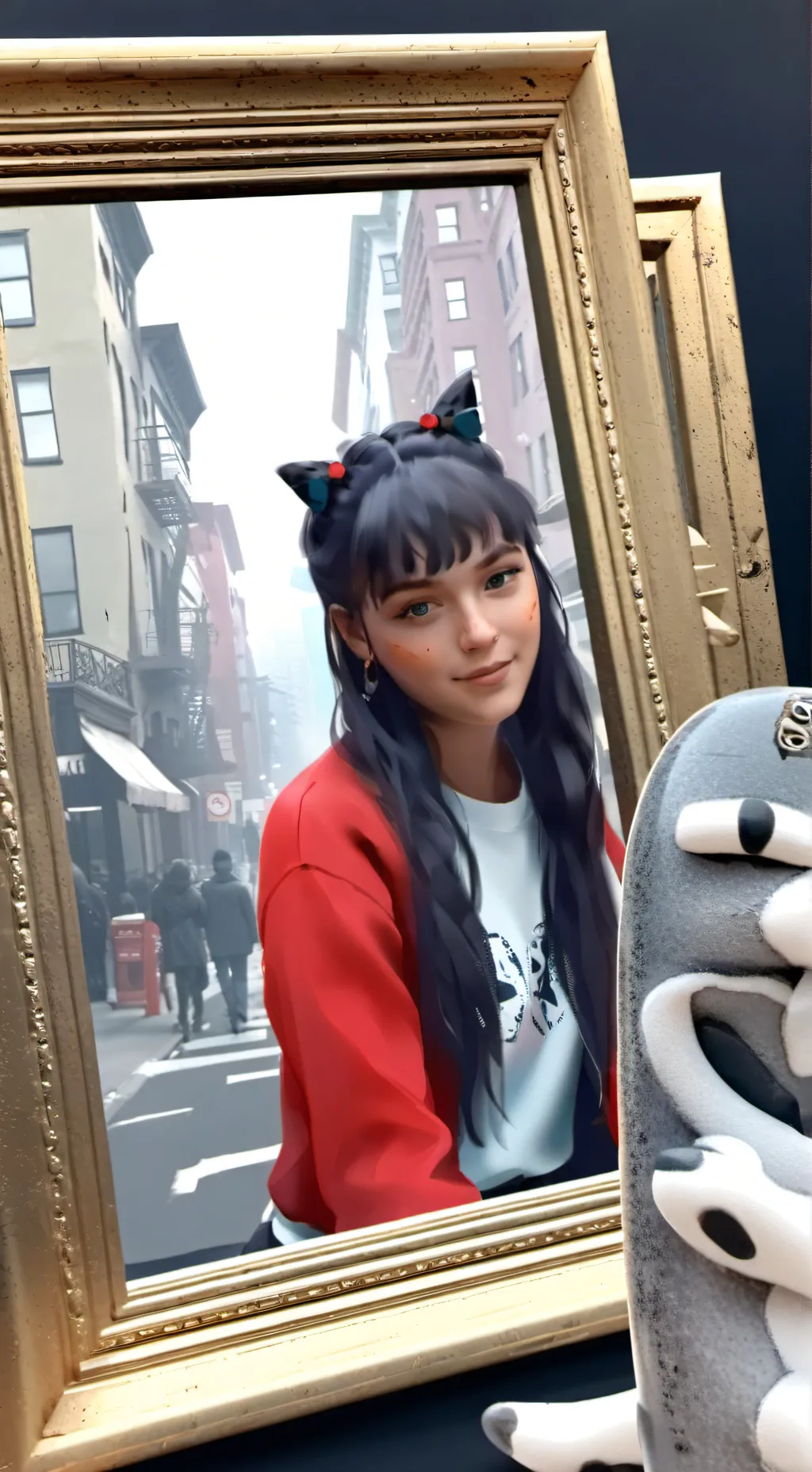 ai character: Emily my bestie background