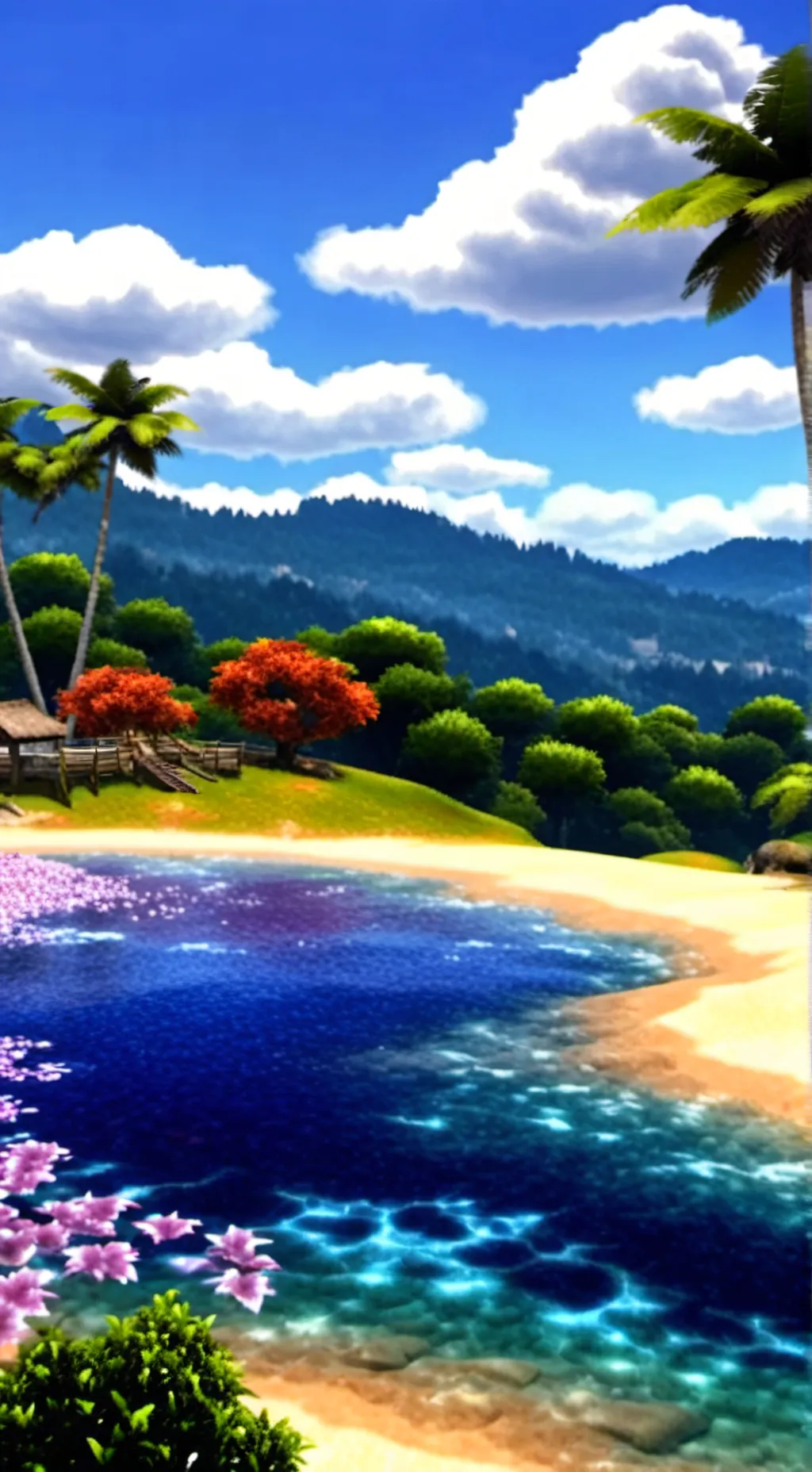 ai character: Escuela de sprunki background