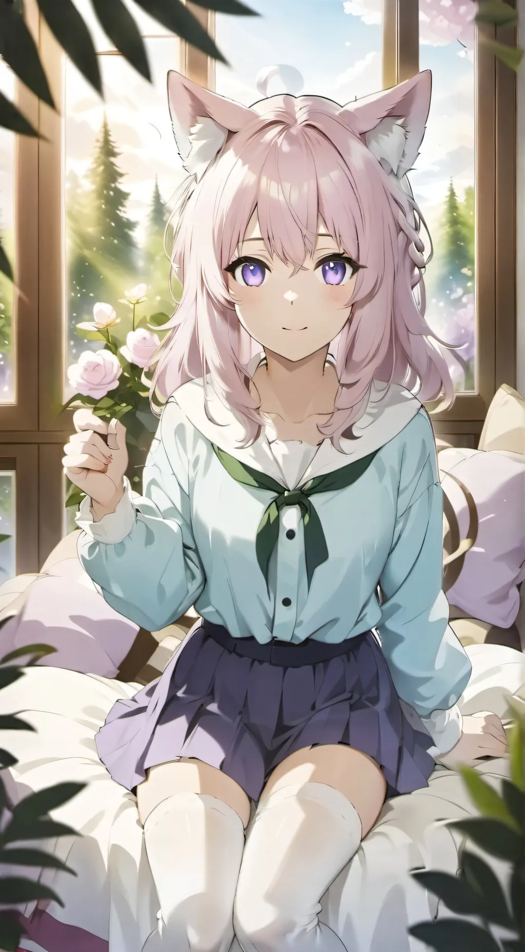 ai character: Elara background