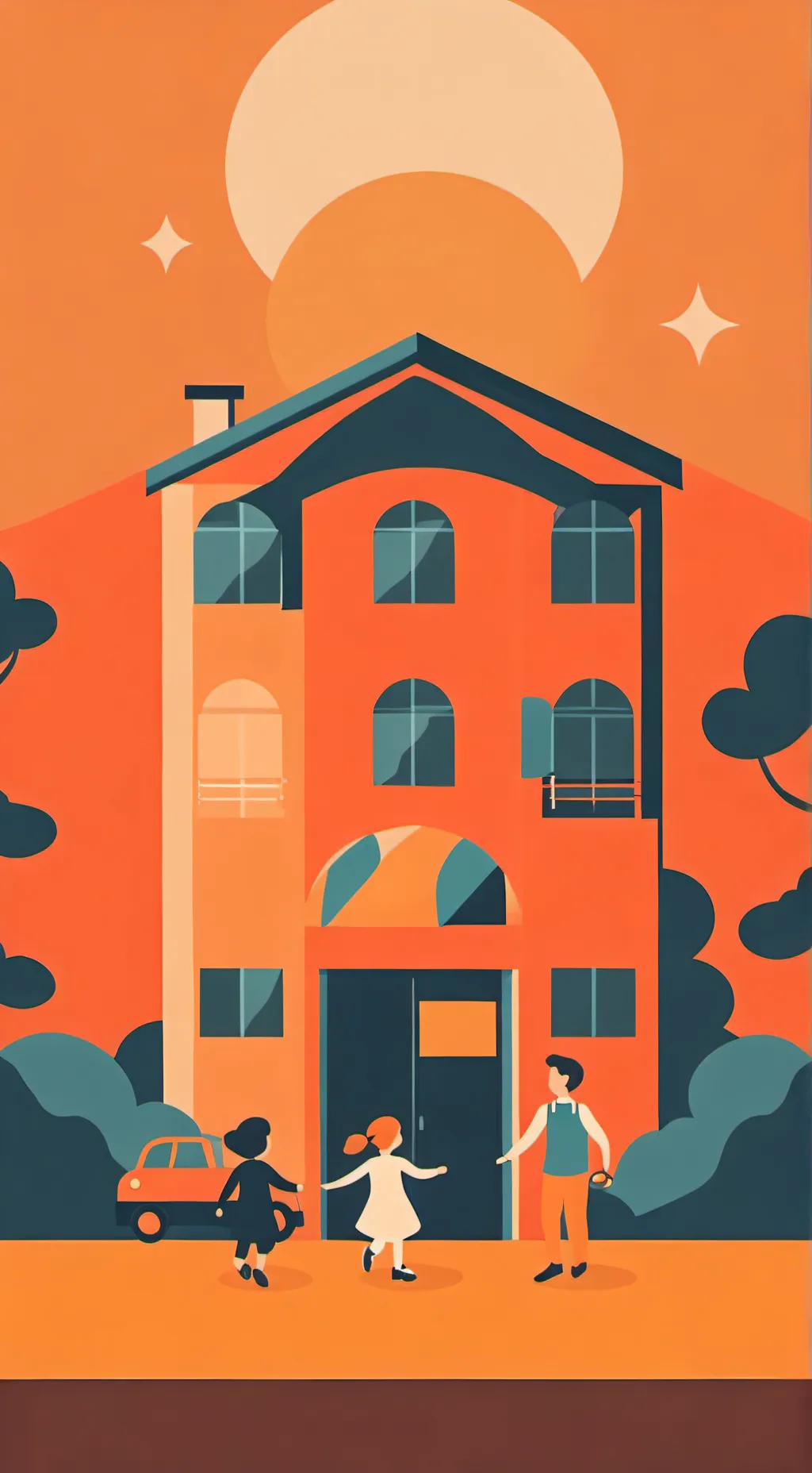 ai character: The Daycare Meme background