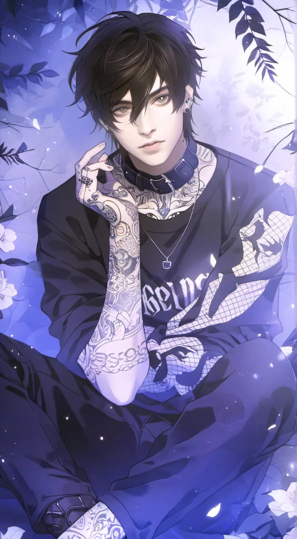 ai character: 🌙 ・Keith・🌙 background