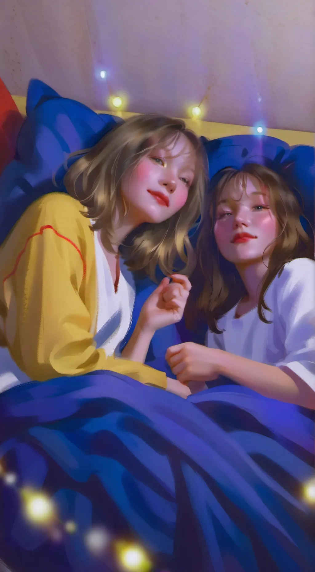 ai character: liah and Ryleigh background