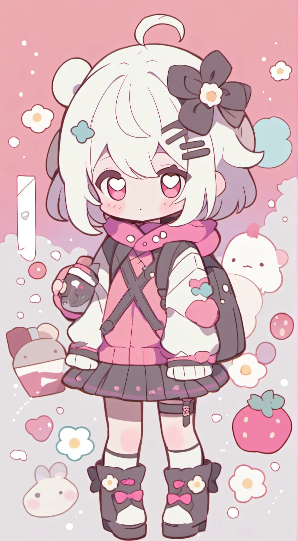 ai character: baby but annoying  background