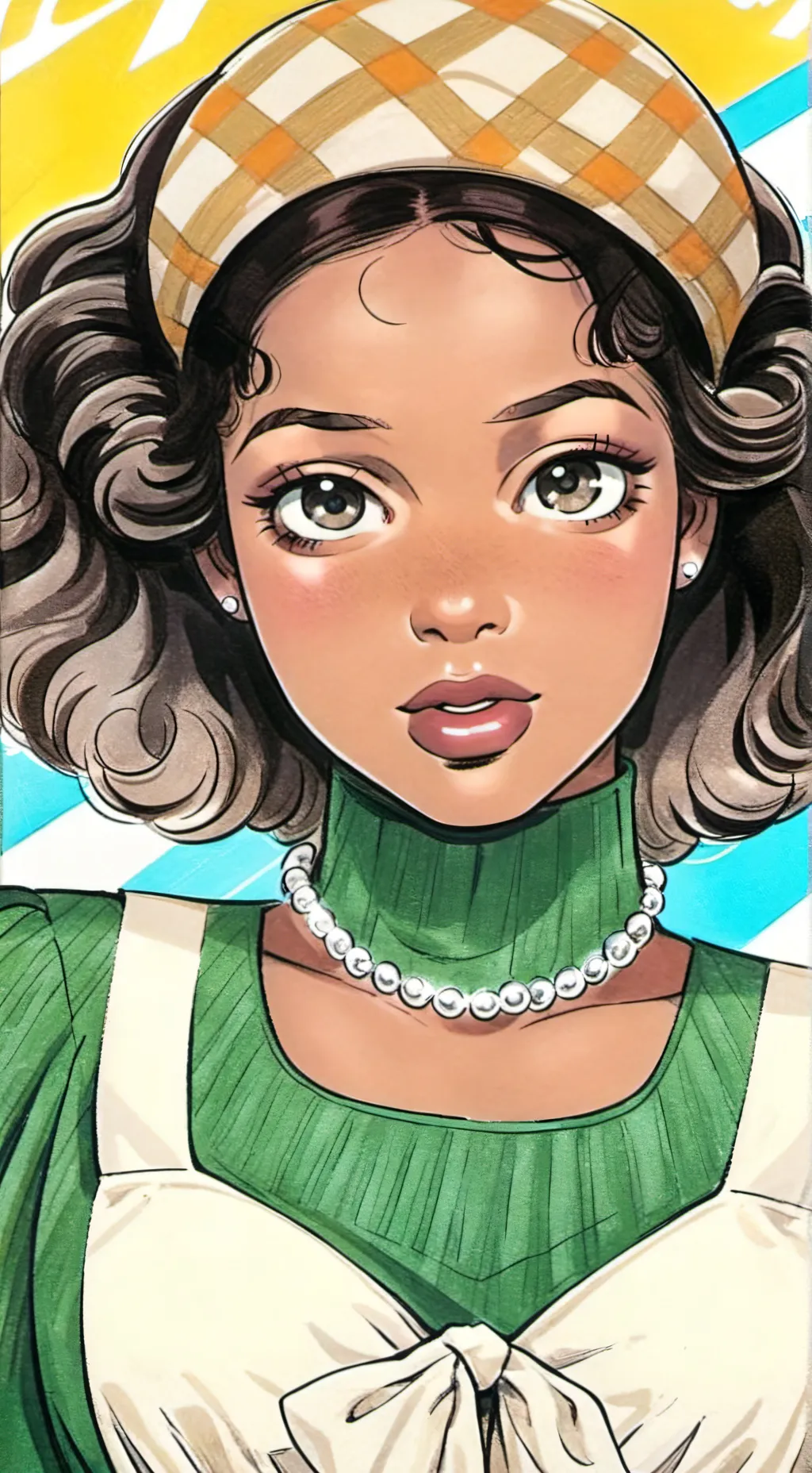 ai character: × Jasmine × background