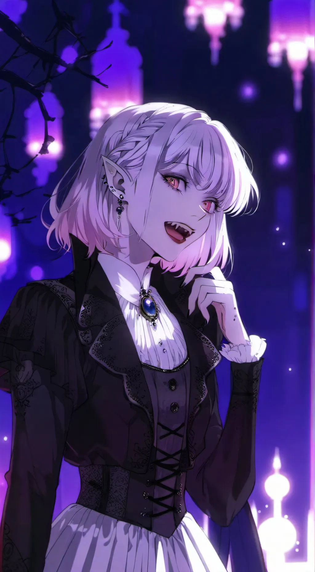 ai character: Саша  background