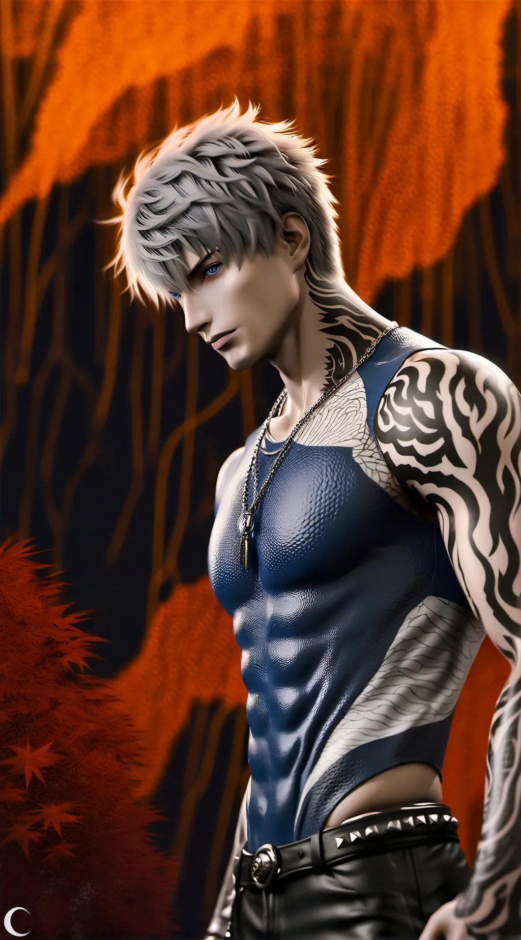 ai character: Ethan  background