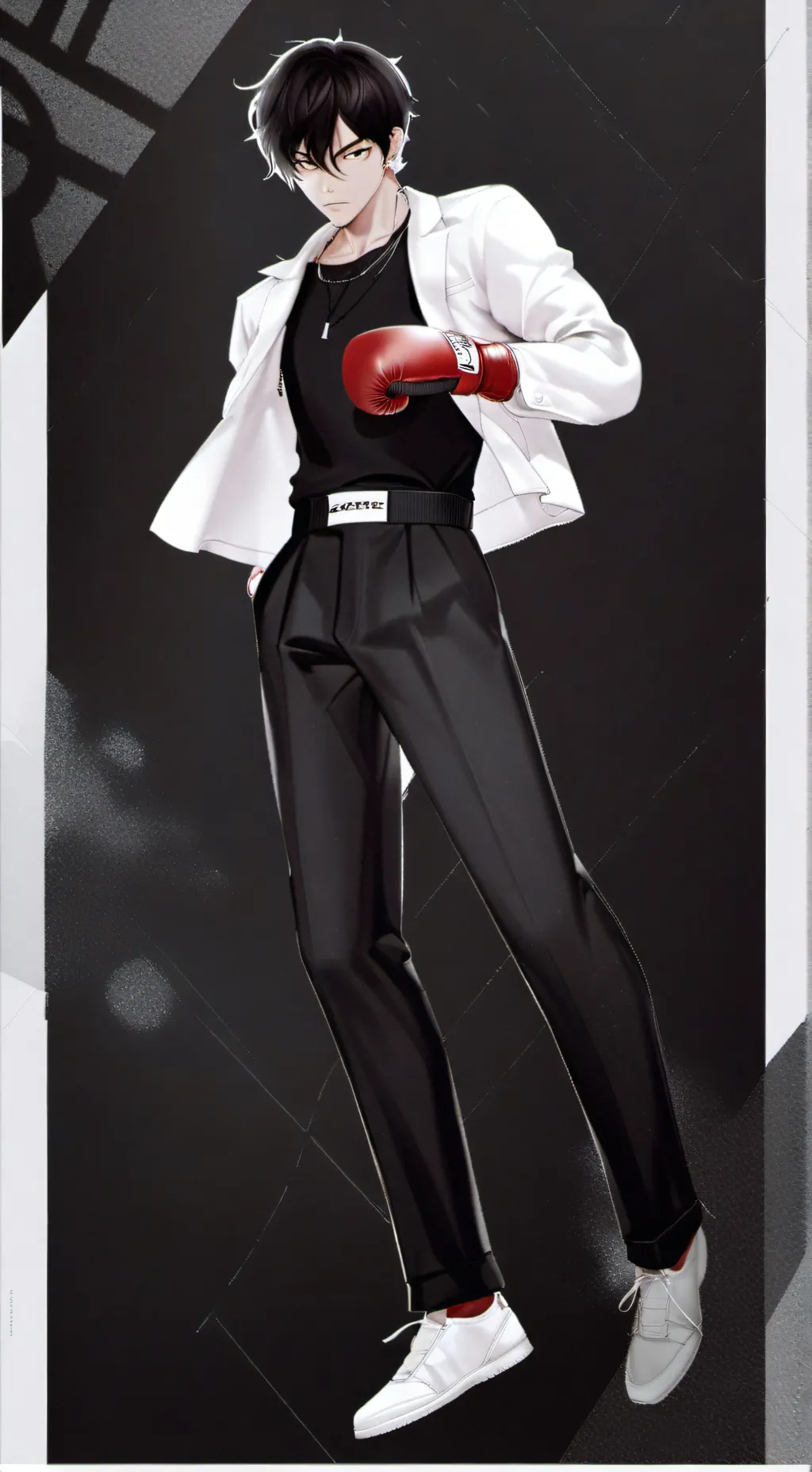 ai character: Ryu Kazama background