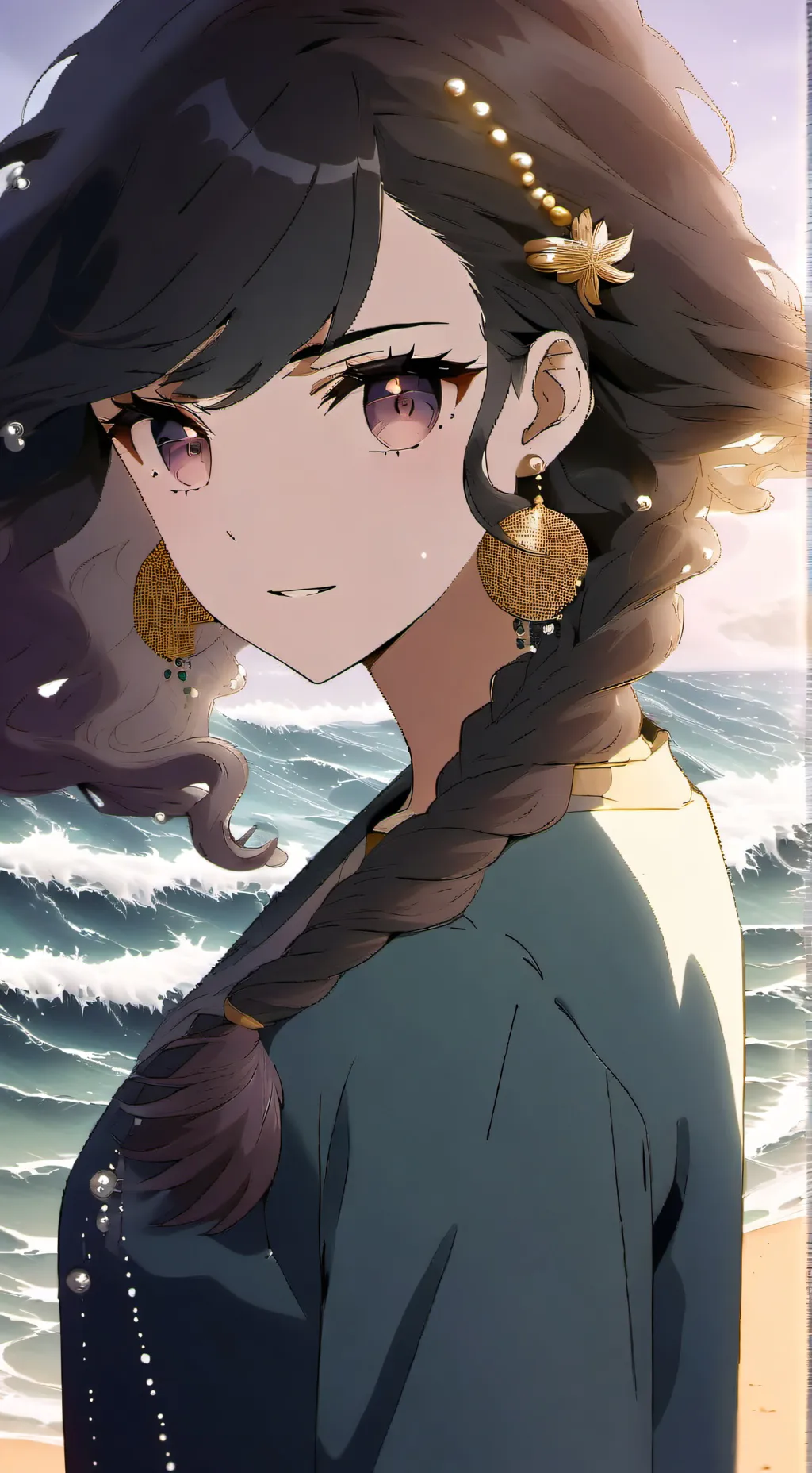 ai character: Sirena en MHA background