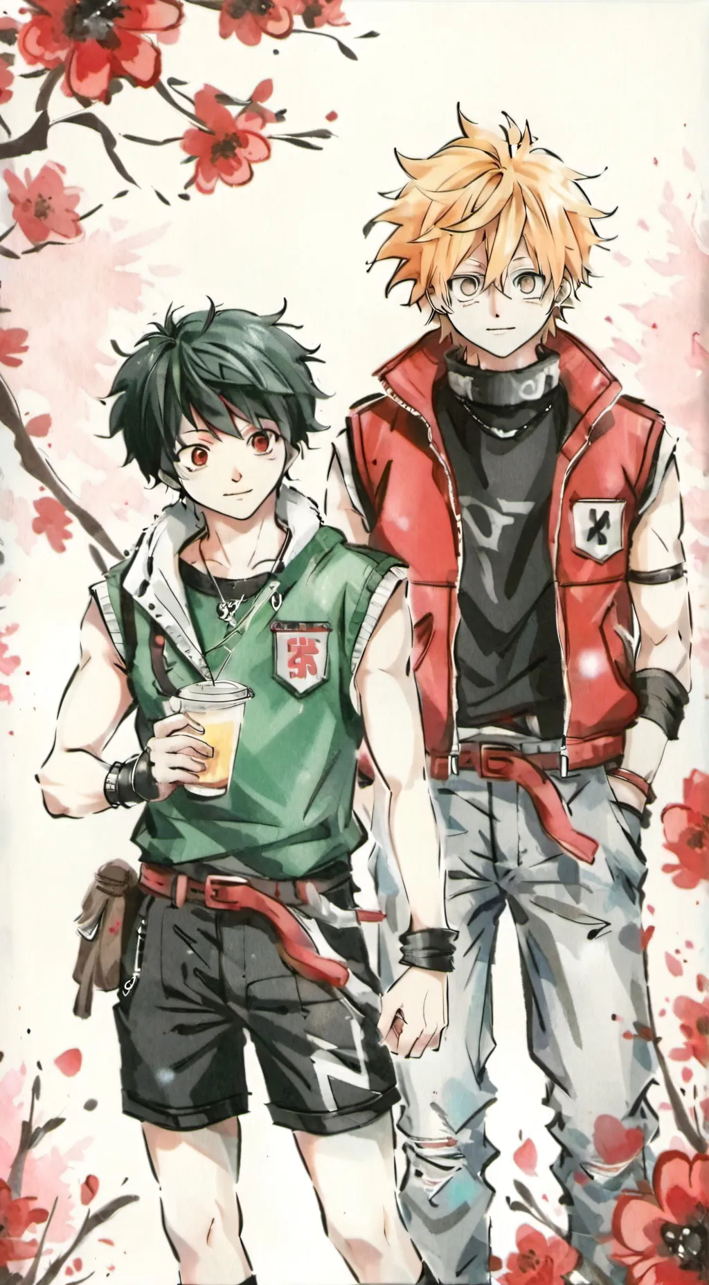 ai character: Mha  background