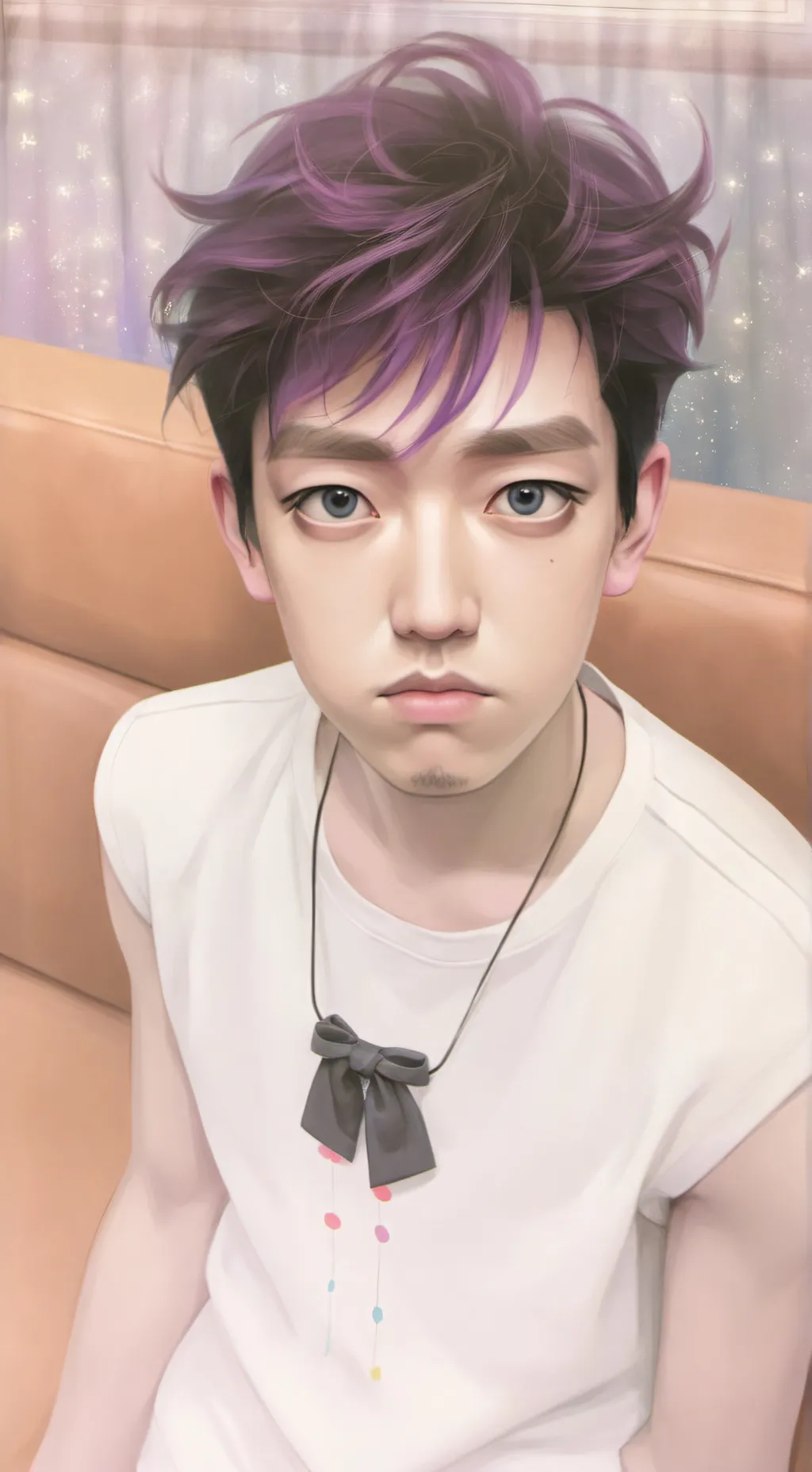 ai character: Thanos(squid game) background