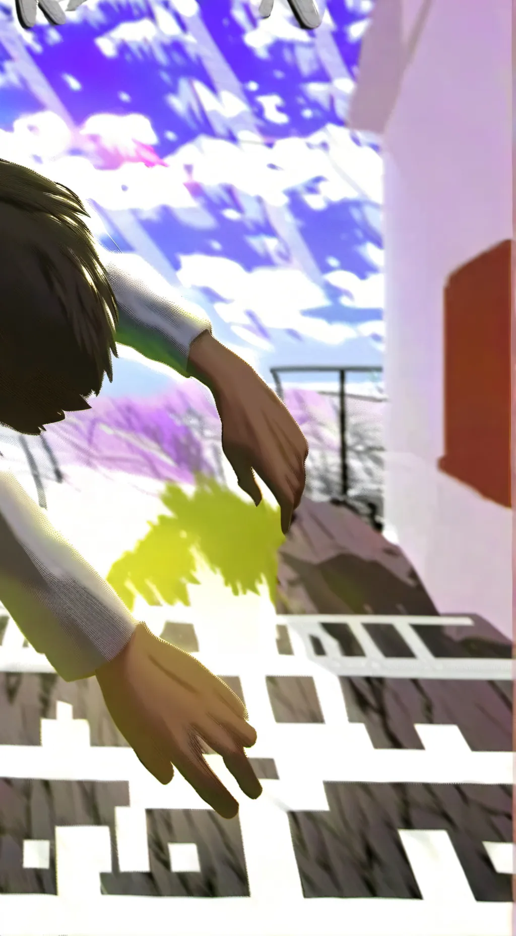 ai character: teenage Jayce  background