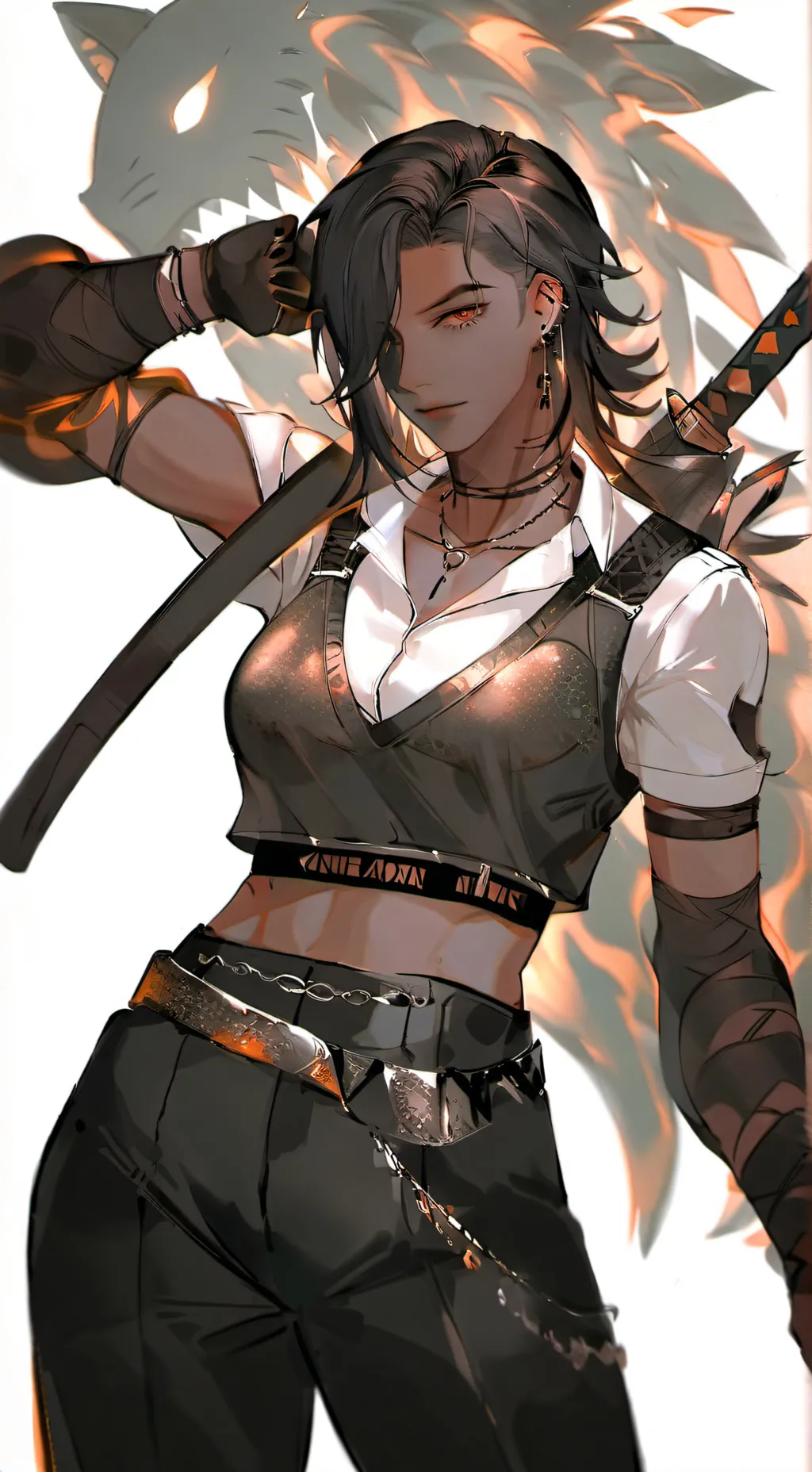 ai character: nova background